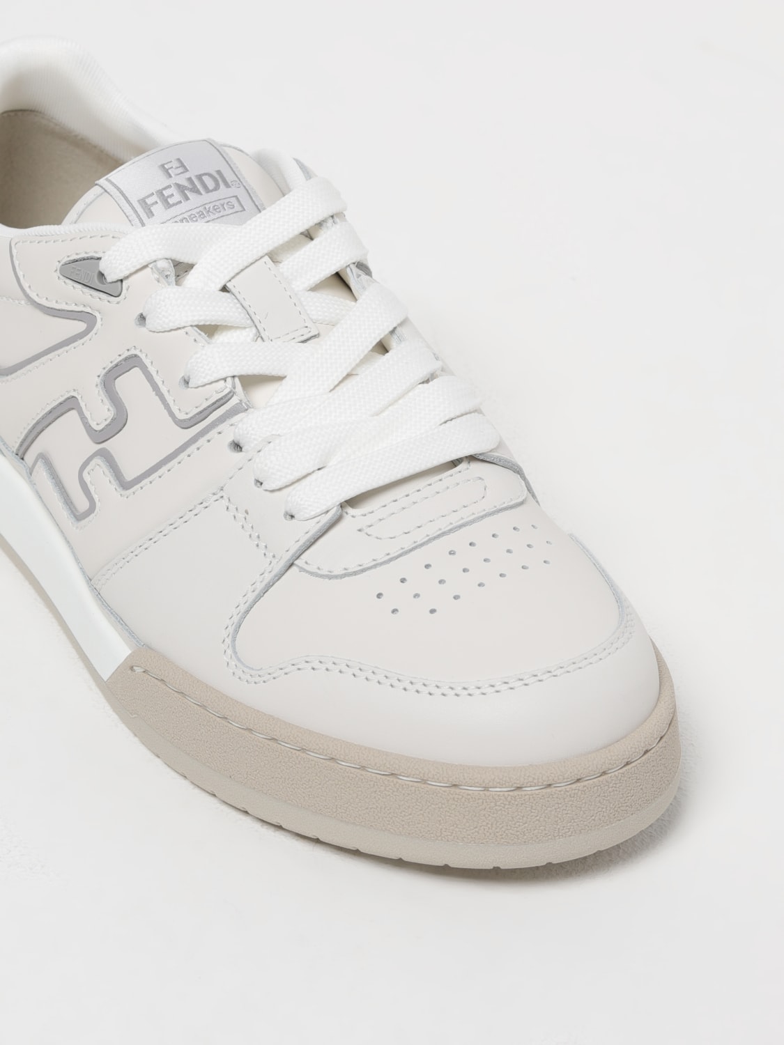 FENDI SNEAKERS: Sneakers herren Fendi, Weiß - Img 4