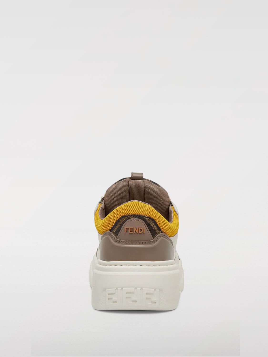FENDI SNEAKERS: Sneakers men Fendi, Brown - Img 3