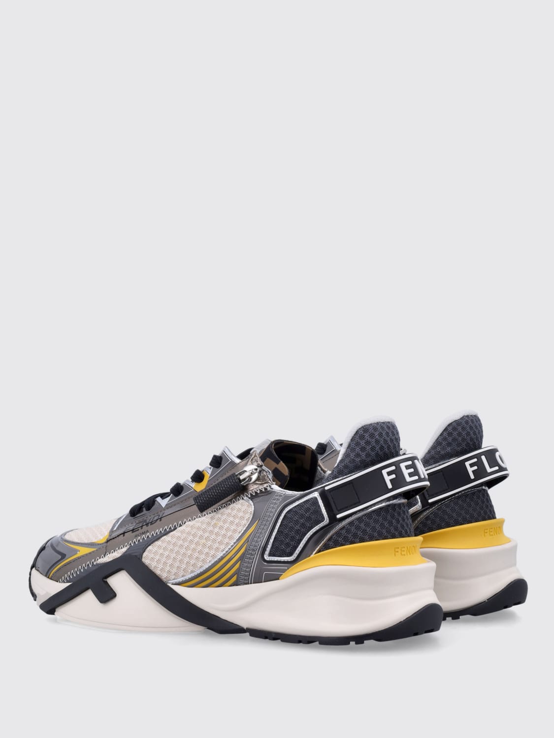 FENDI SNEAKERS: Sneakers men Fendi, Multicolor - Img 3