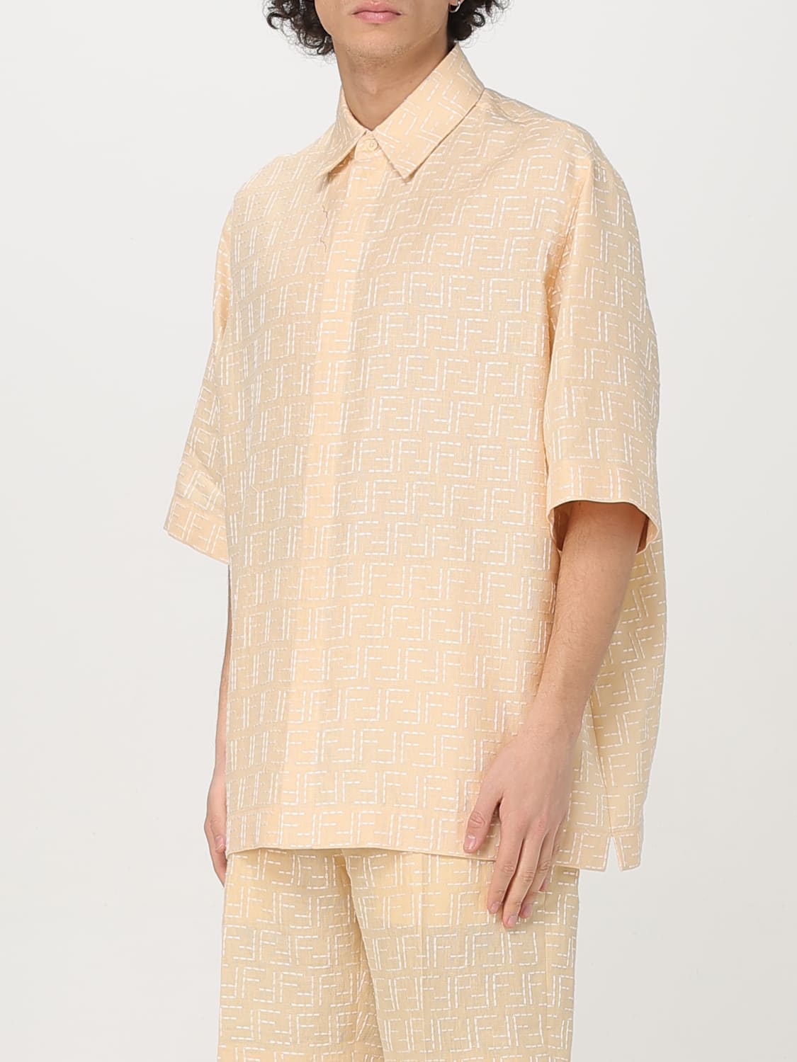 FENDI SHIRT: Shirt men Fendi, Butter - Img 4