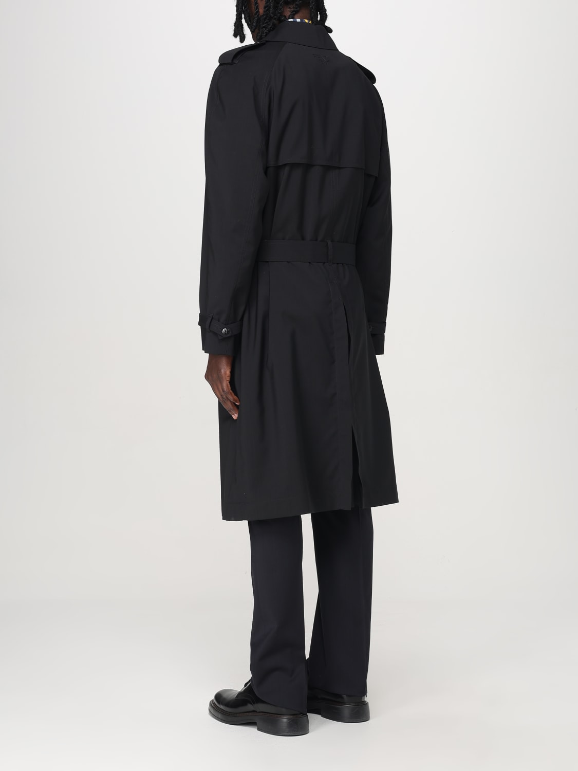 FENDI JACKE: Mantel herren Fendi, Schwarz - Img 3