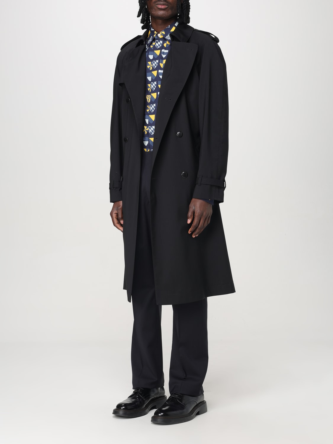 FENDI JACKE: Mantel herren Fendi, Schwarz - Img 4