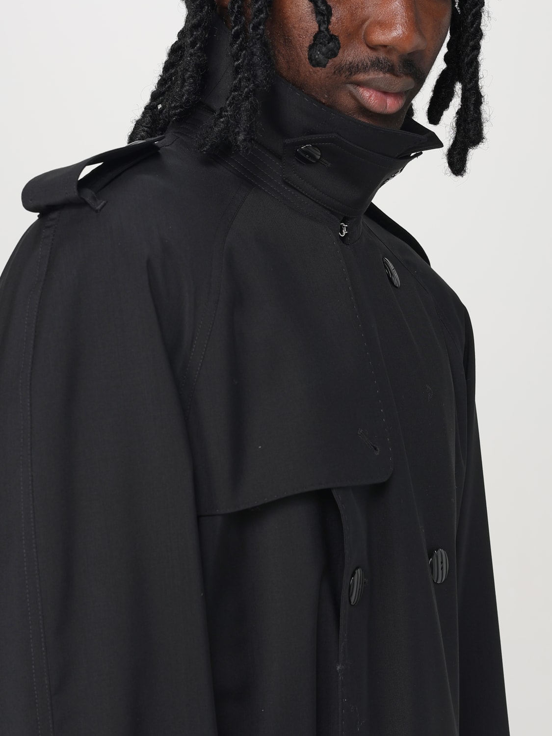 FENDI JACKE: Mantel herren Fendi, Schwarz - Img 5