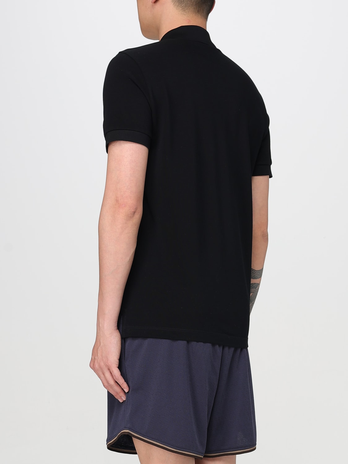 FENDI: Polo shirt men - Black | Fendi polo shirt FY0985AUA5