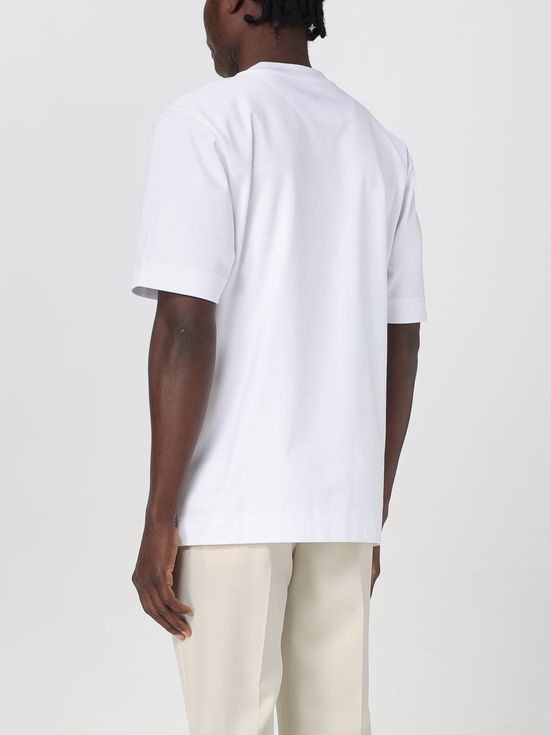 FENDI T-SHIRT: T-shirt men Fendi, White - Img 3