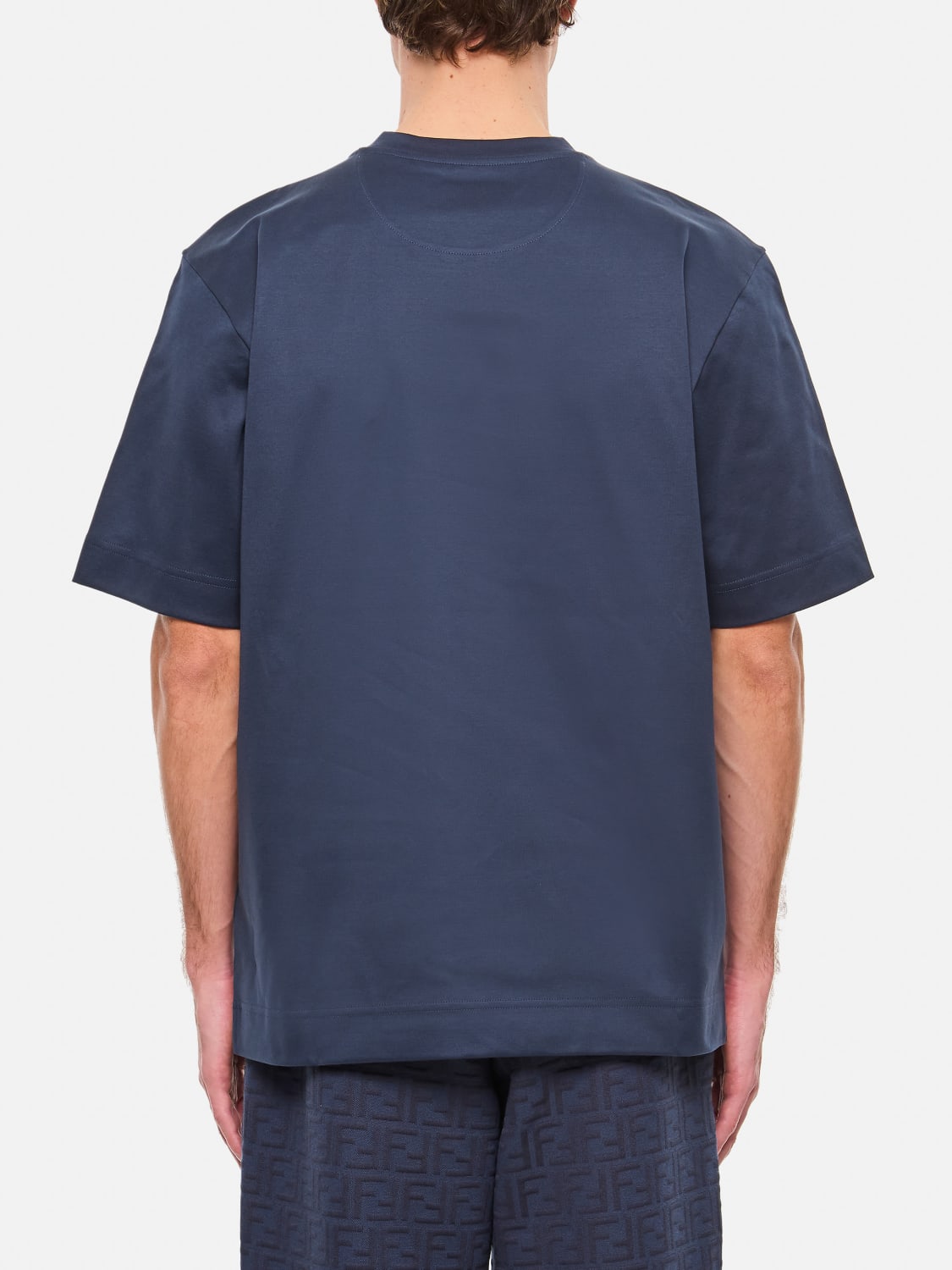 【FENDI】T-SHIRT◆FY0936ARYR FENDI: T-shirt men - Navy | Fendi t-shirt FY0936ARYR online