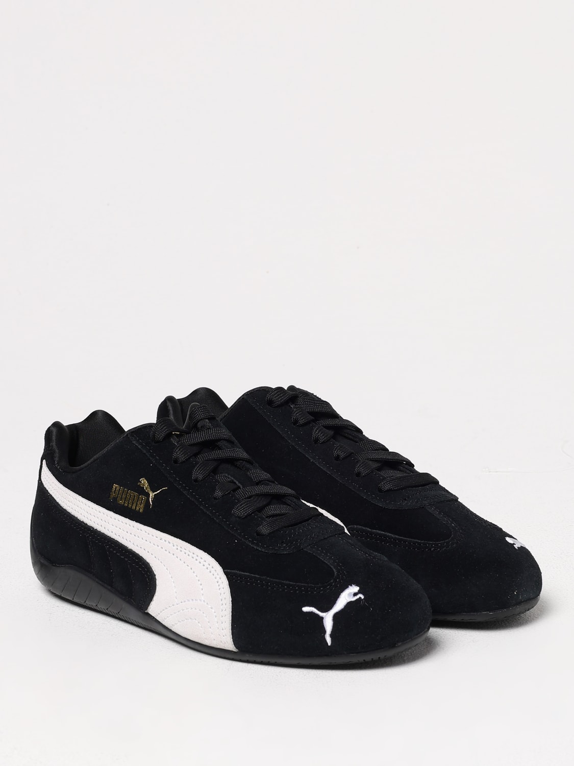 スニーカー PUMA Woman Sneakers Black 398846 Black-Warm White Amazon.com | Puma Speedcat OG 398846-01 Men's and Women's