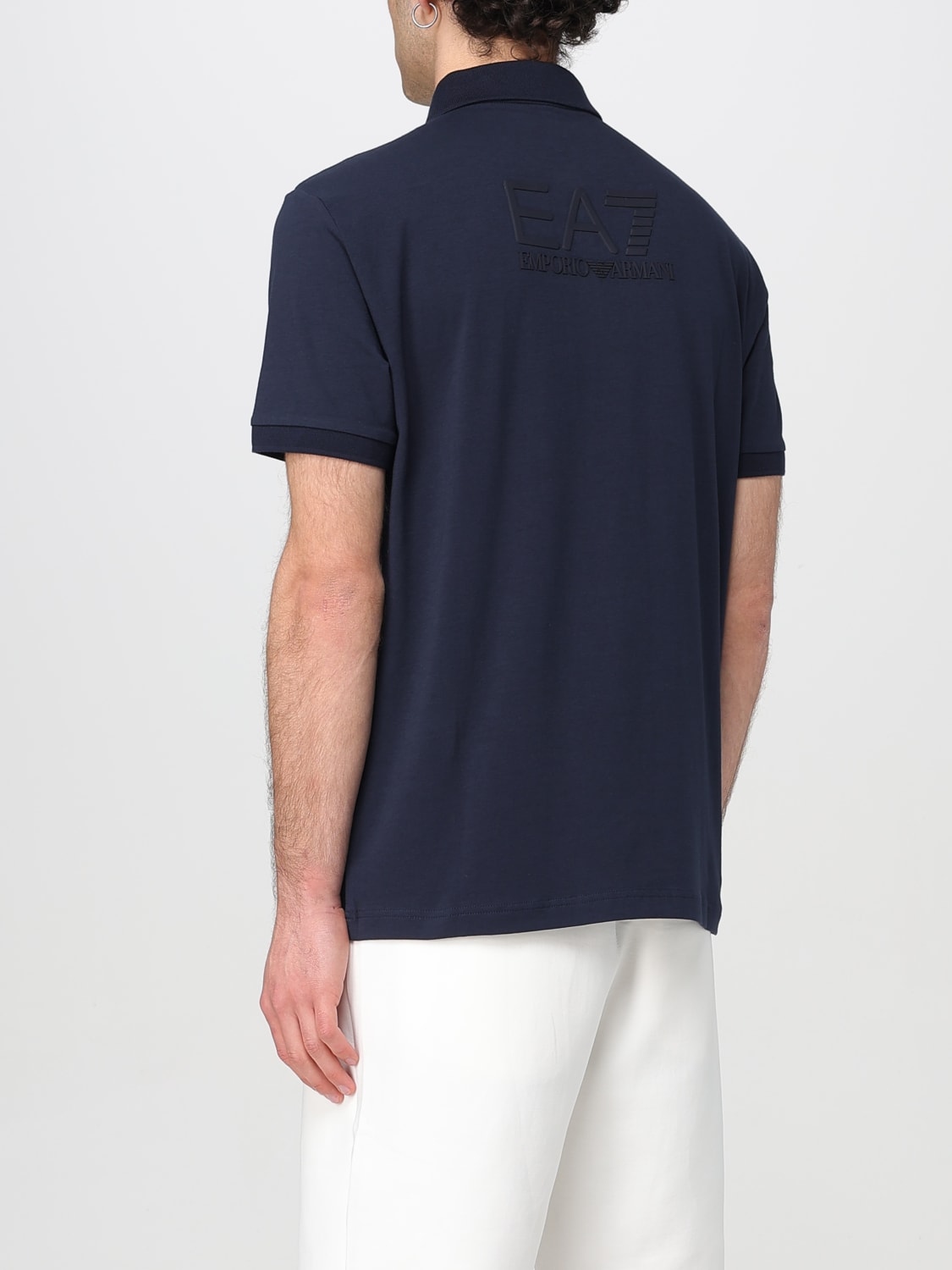 EA7 POLO: Polo herren Ea7, Blau - Img 2