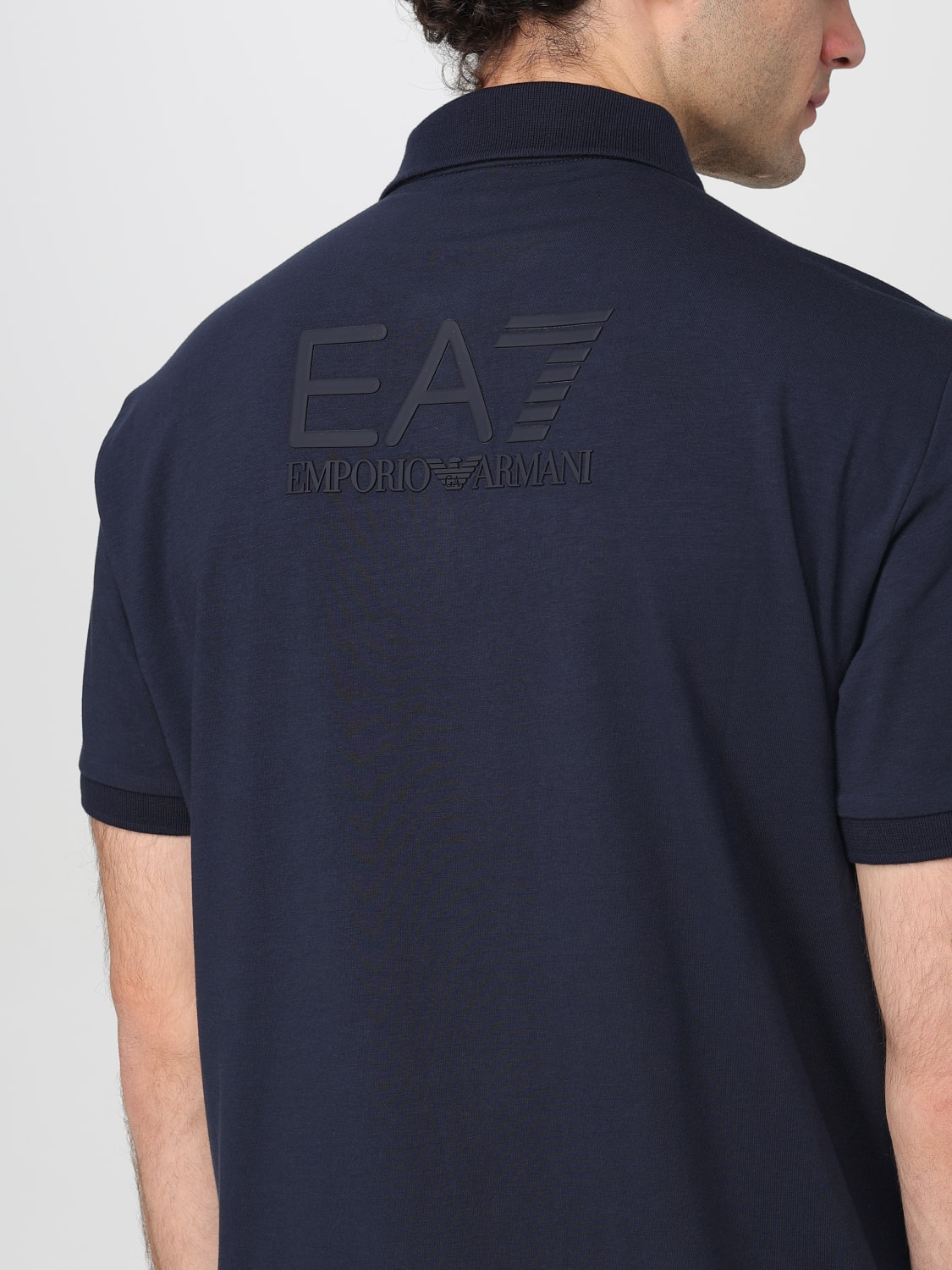 EA7 POLO: Polo herren Ea7, Blau - Img 3
