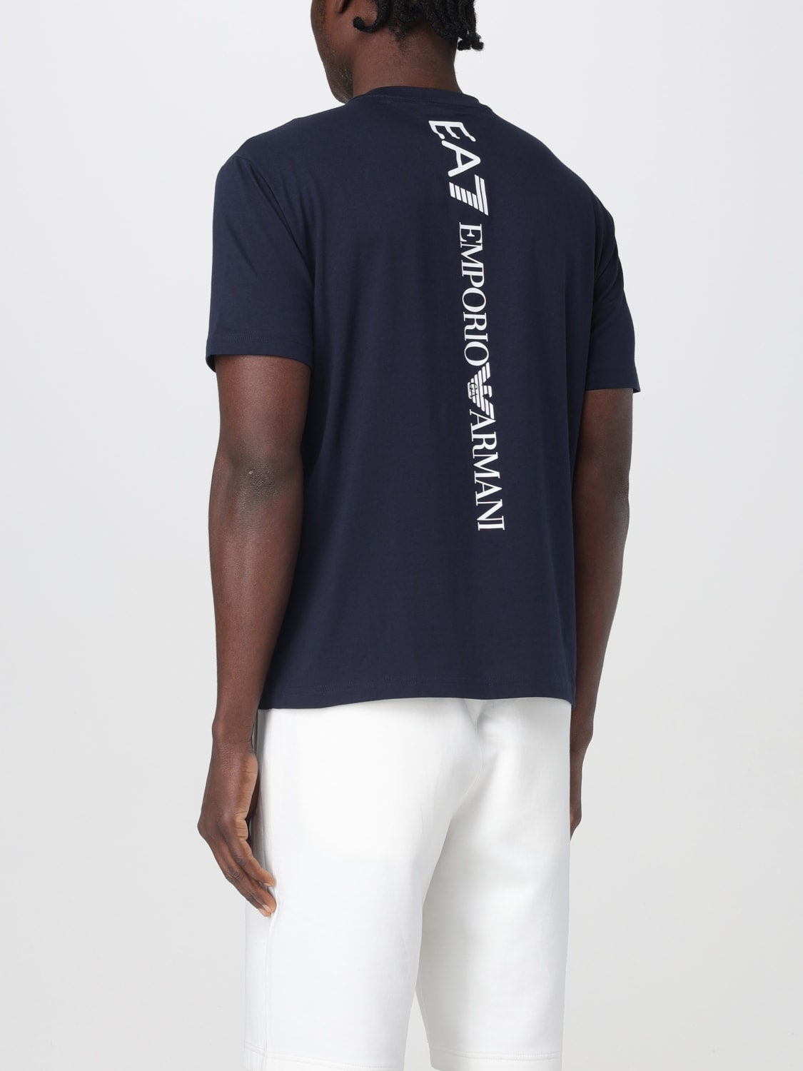 EA7 T-SHIRT: T-shirt men Ea7, Blue - Img 2