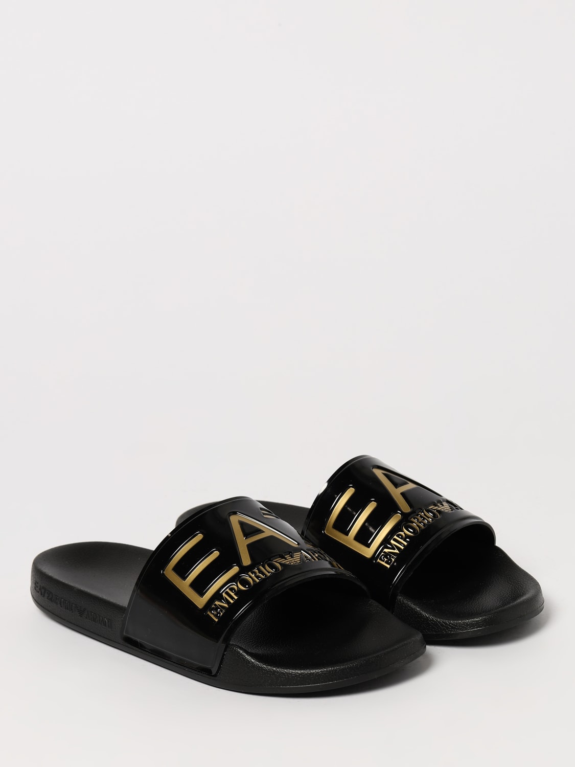 EA7 SANDALS: Shoes men Ea7, Black - Img 2