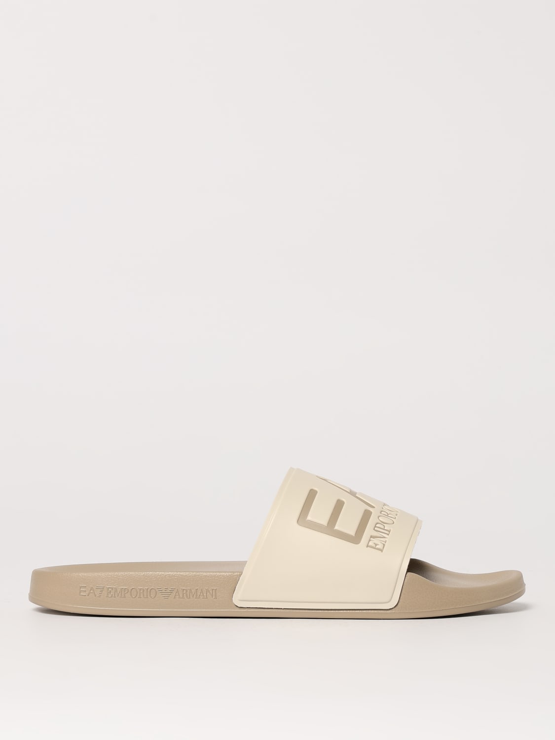 EA7 SANDALS: Shoes men Ea7, Beige - Img 1