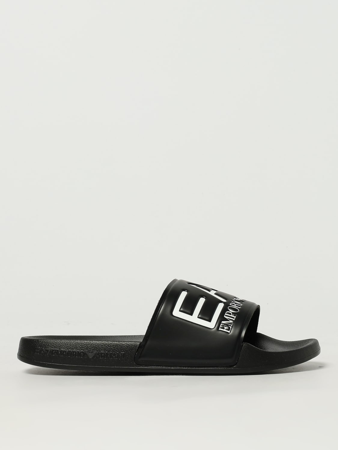 EA7 SANDALS: Shoes men Ea7, Black 1 - Img 1