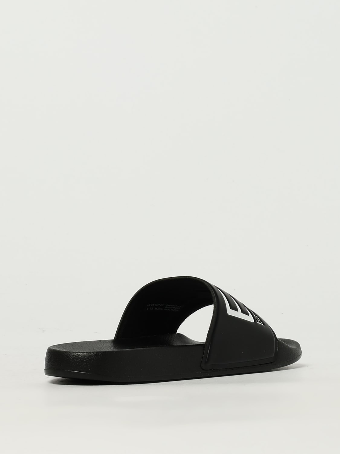 EA7 SANDALS: Shoes men Ea7, Black 1 - Img 3