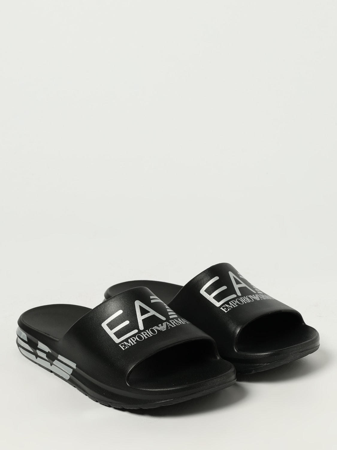 EA7 SANDALS: Shoes men Ea7, Black - Img 2