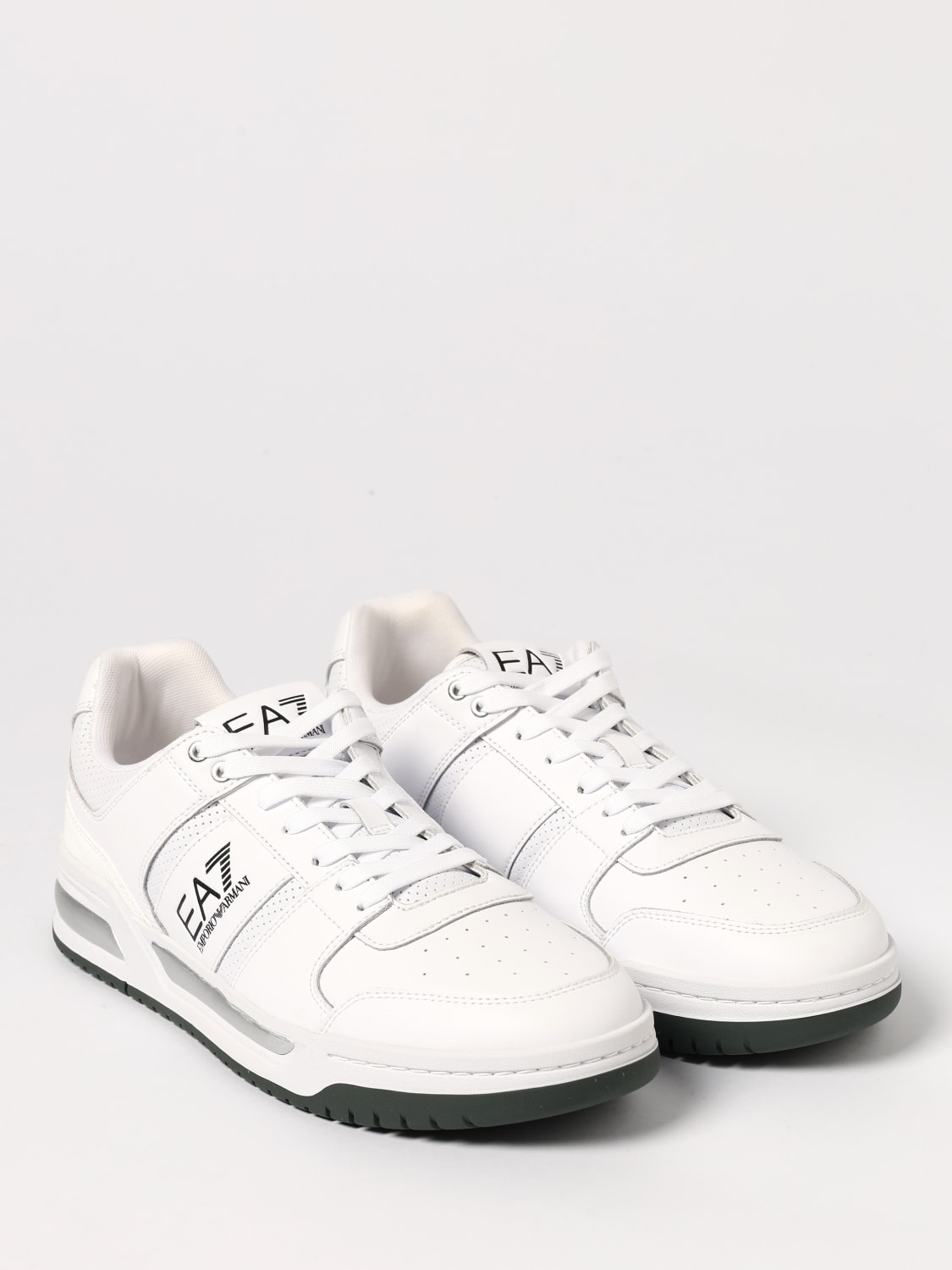 EA7: Shoes men - White | Ea7 sneakers X8X234XK422 online at