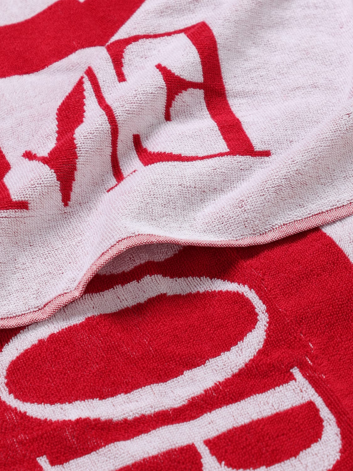 EA7 SWIMWEAR BATH AND BEACH TOWELS: Beach towel men Ea7 Swimwear, Red - Img 2