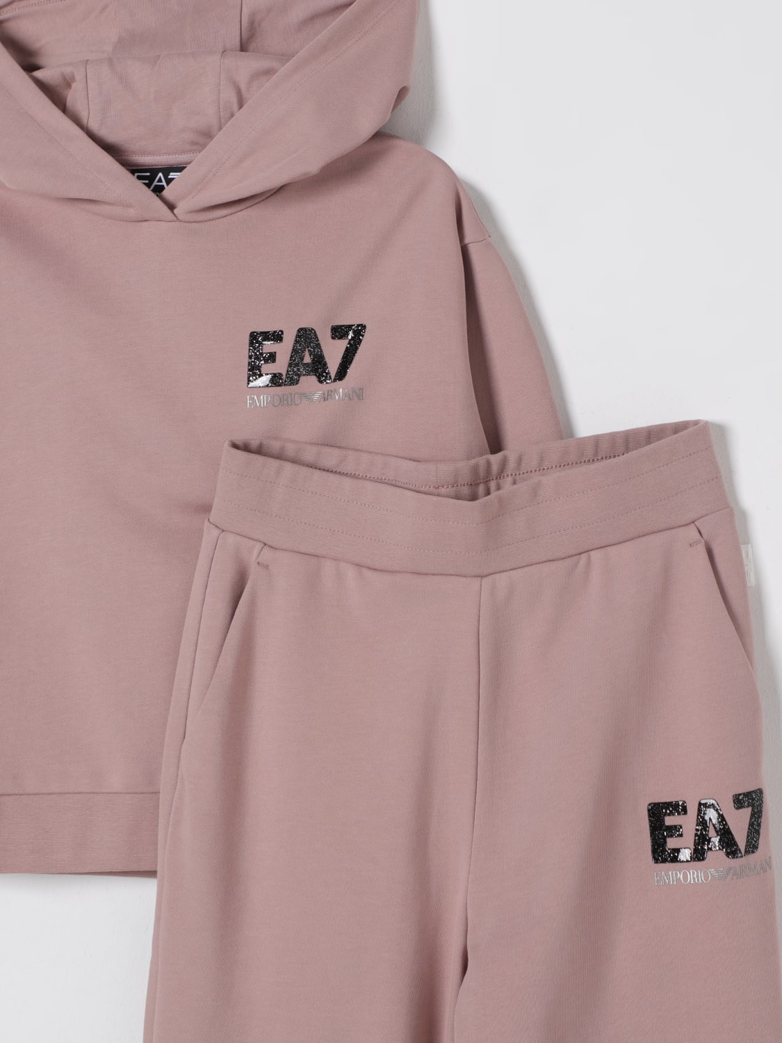 EA7 CONJUNTO: Mono niños Ea7, Rosa - Img 3