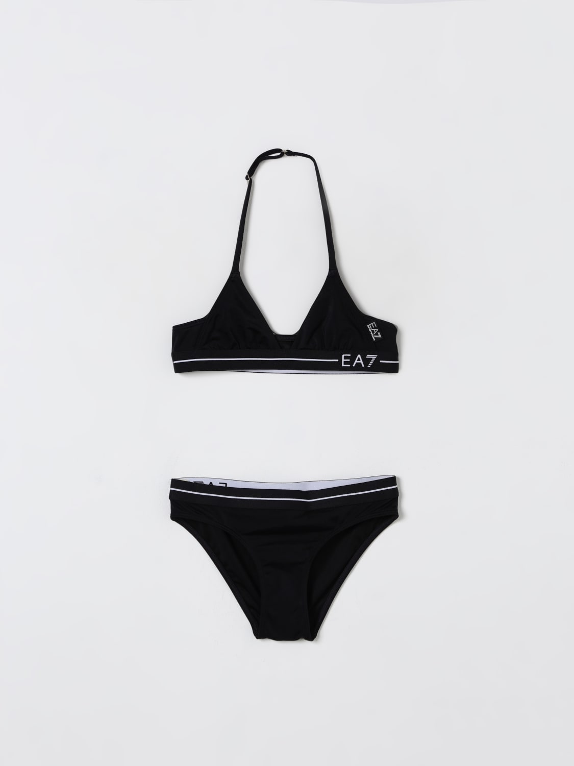 EA7 BADEMODE: Bademode kinder Ea7, Schwarz - Img 1