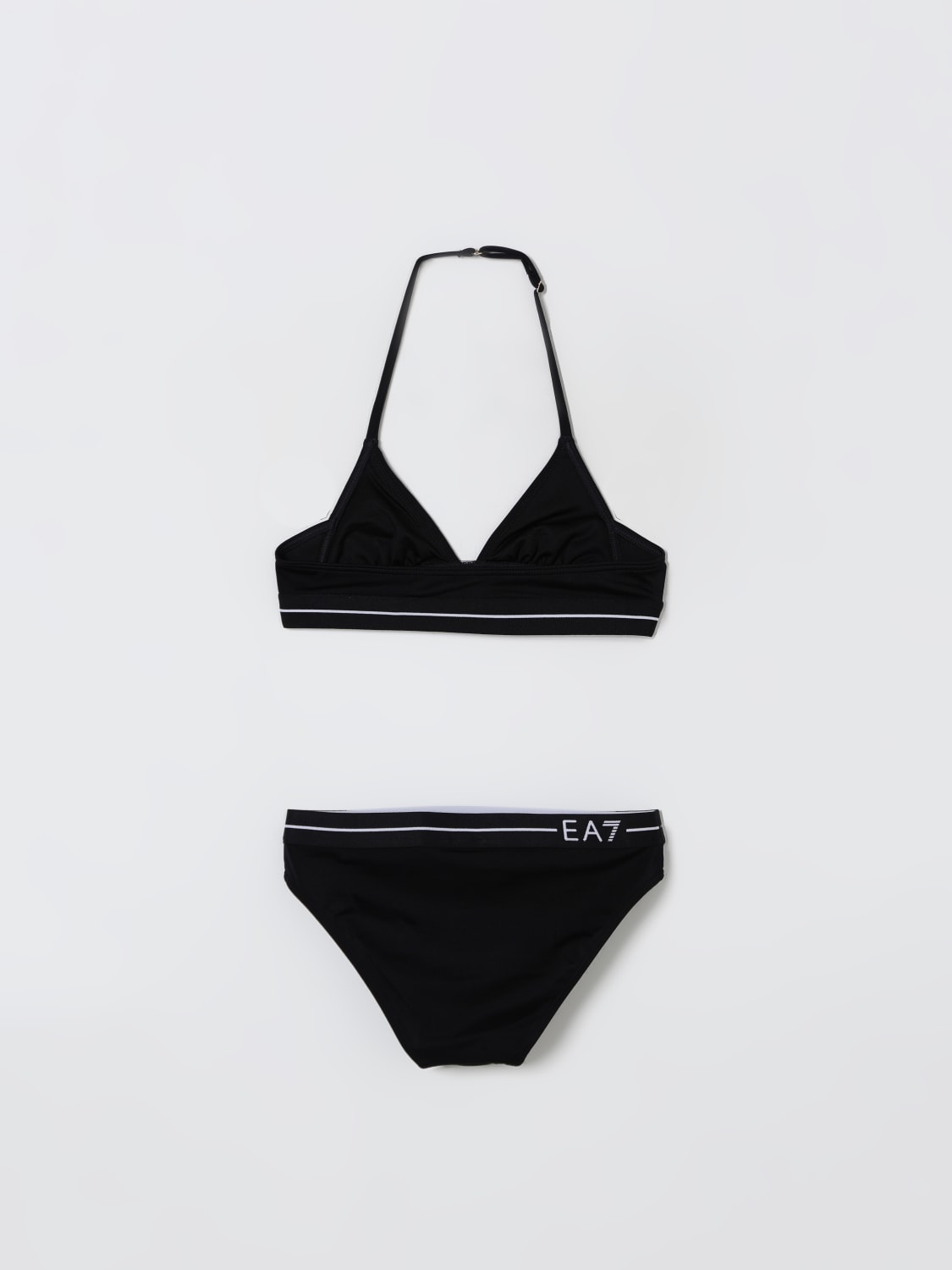 EA7 BADEMODE: Bademode kinder Ea7, Schwarz - Img 2