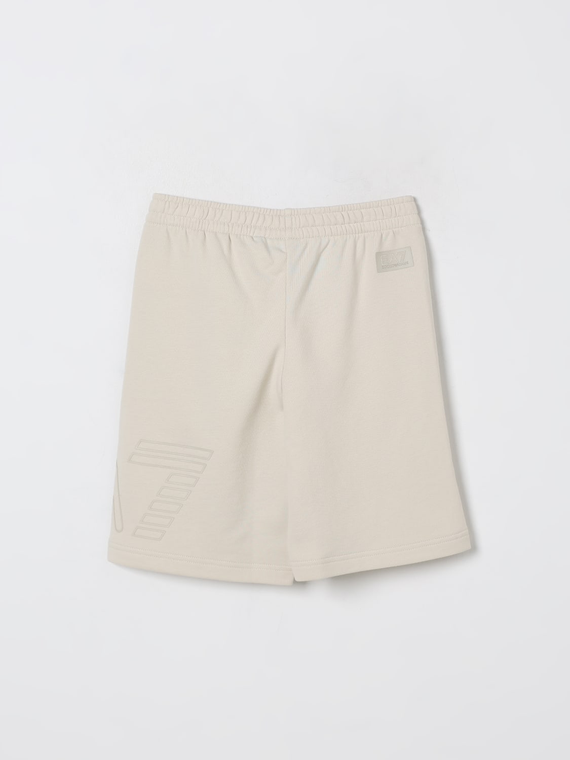 EA7 SHORTS: Shorts kids Ea7, Cream - Img 2