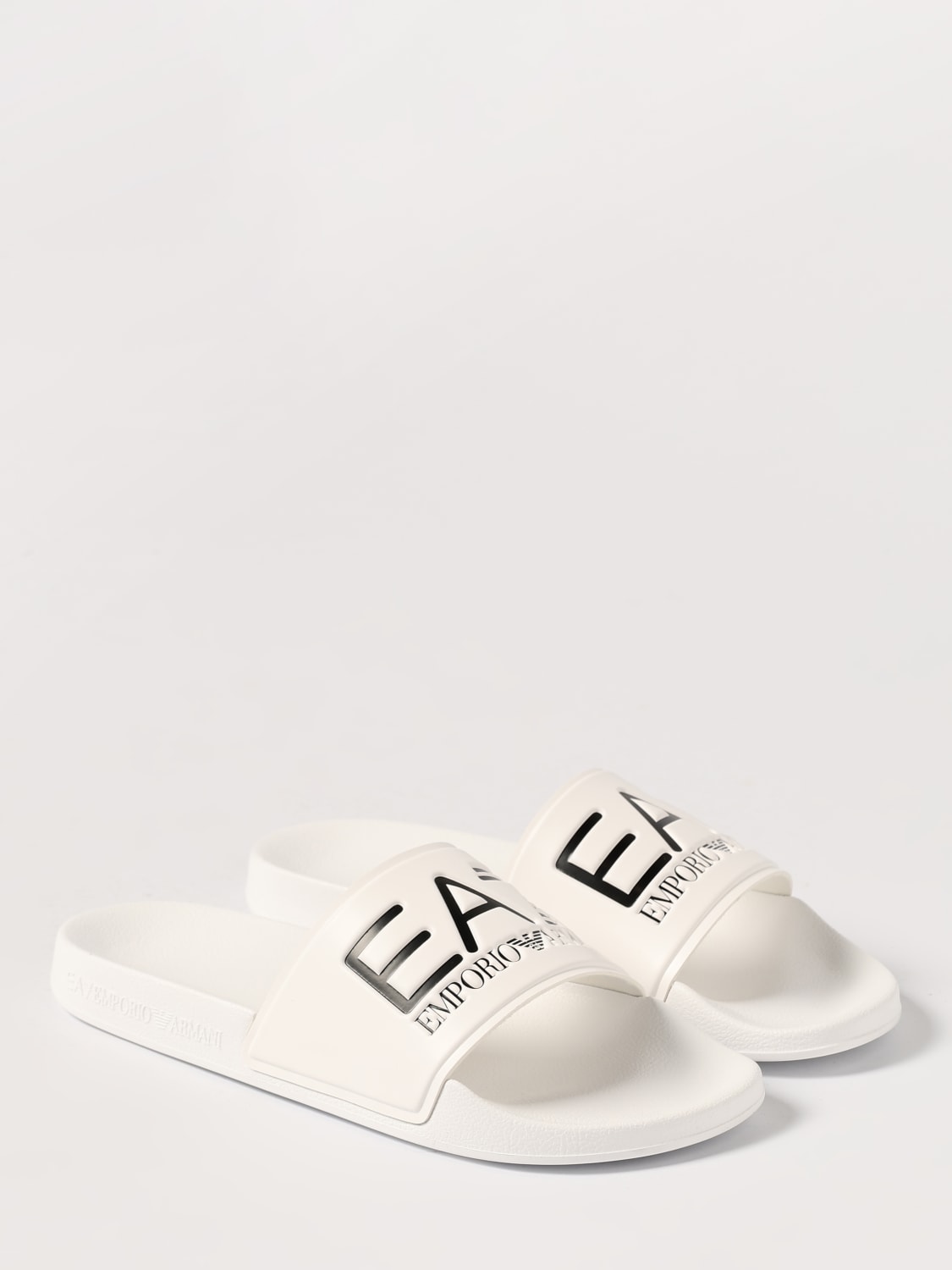 EA7 CHAUSSURES: Chaussures enfant Ea7, Blanc - Img 2