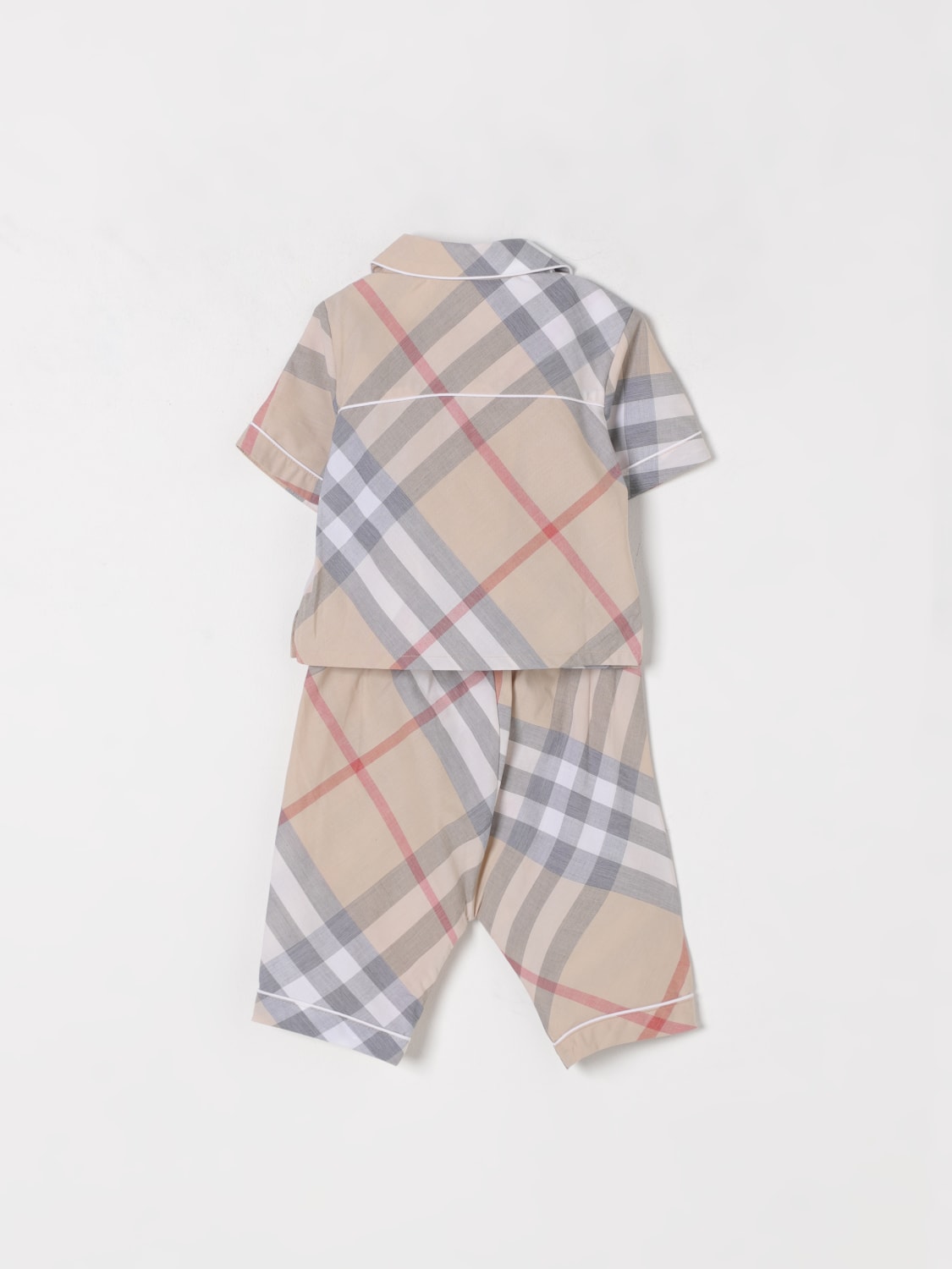 BURBERRY JUMPSUIT: Jumpsuit kids Burberry, Beige - Img 2