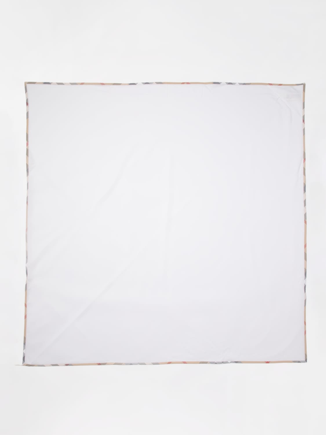 BURBERRY BLANKET: Bedcovers and blankets lifestyle Burberry, White - Img 2