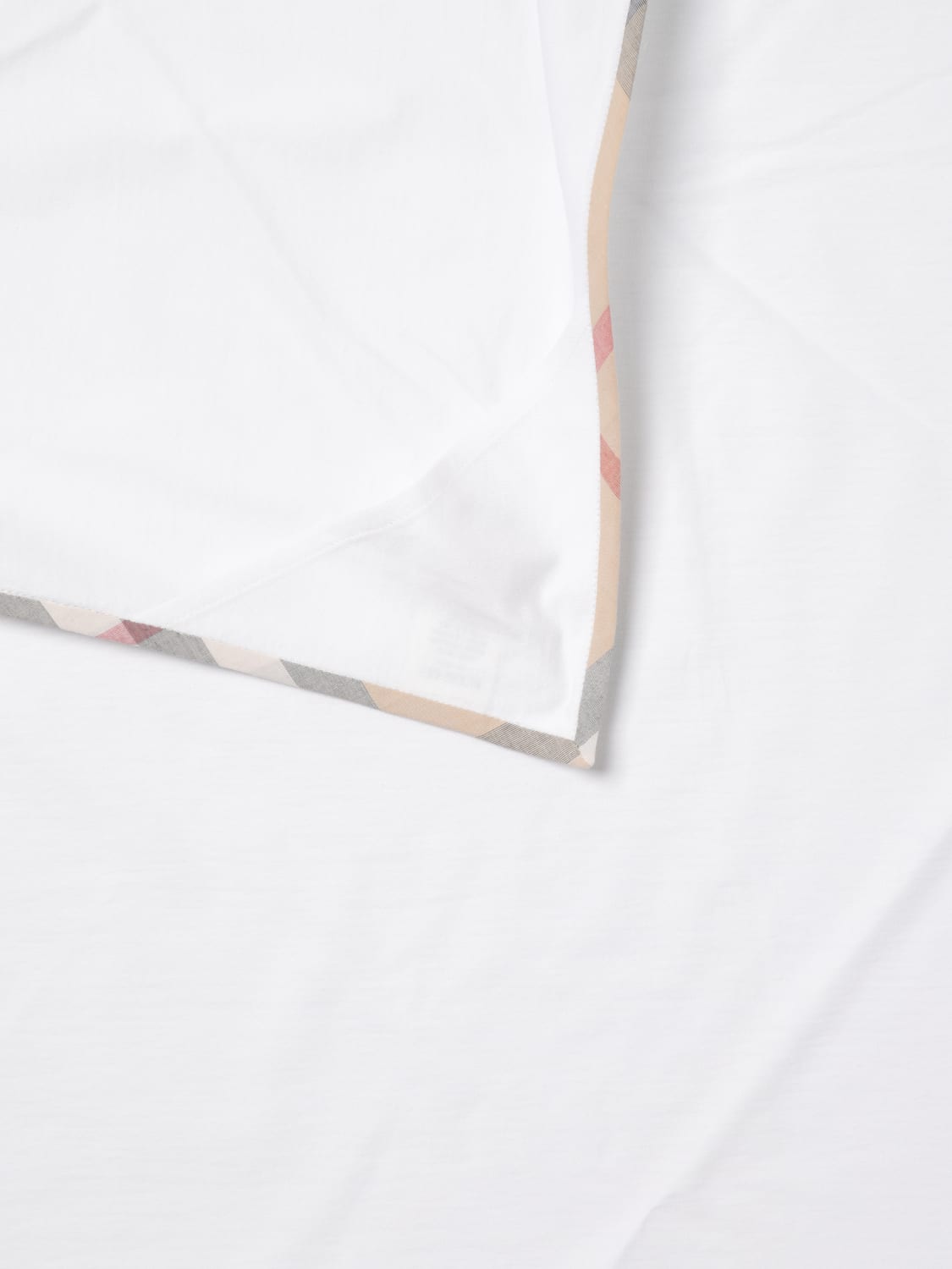 BURBERRY BLANKET: Bedcovers and blankets lifestyle Burberry, White - Img 3