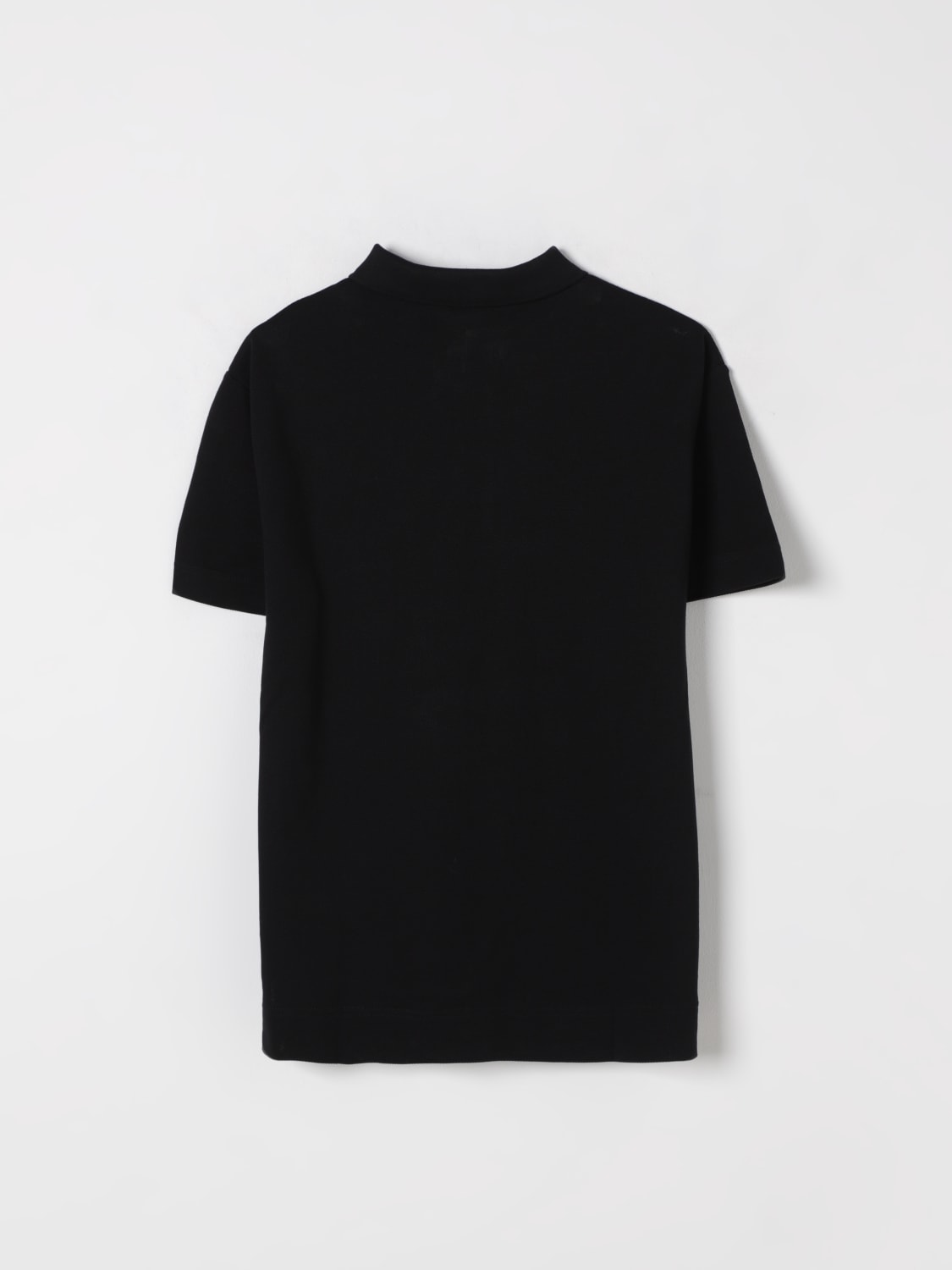 BURBERRY POLO衫: Polo衫 儿童 Burberry, 黑色 - Img 2