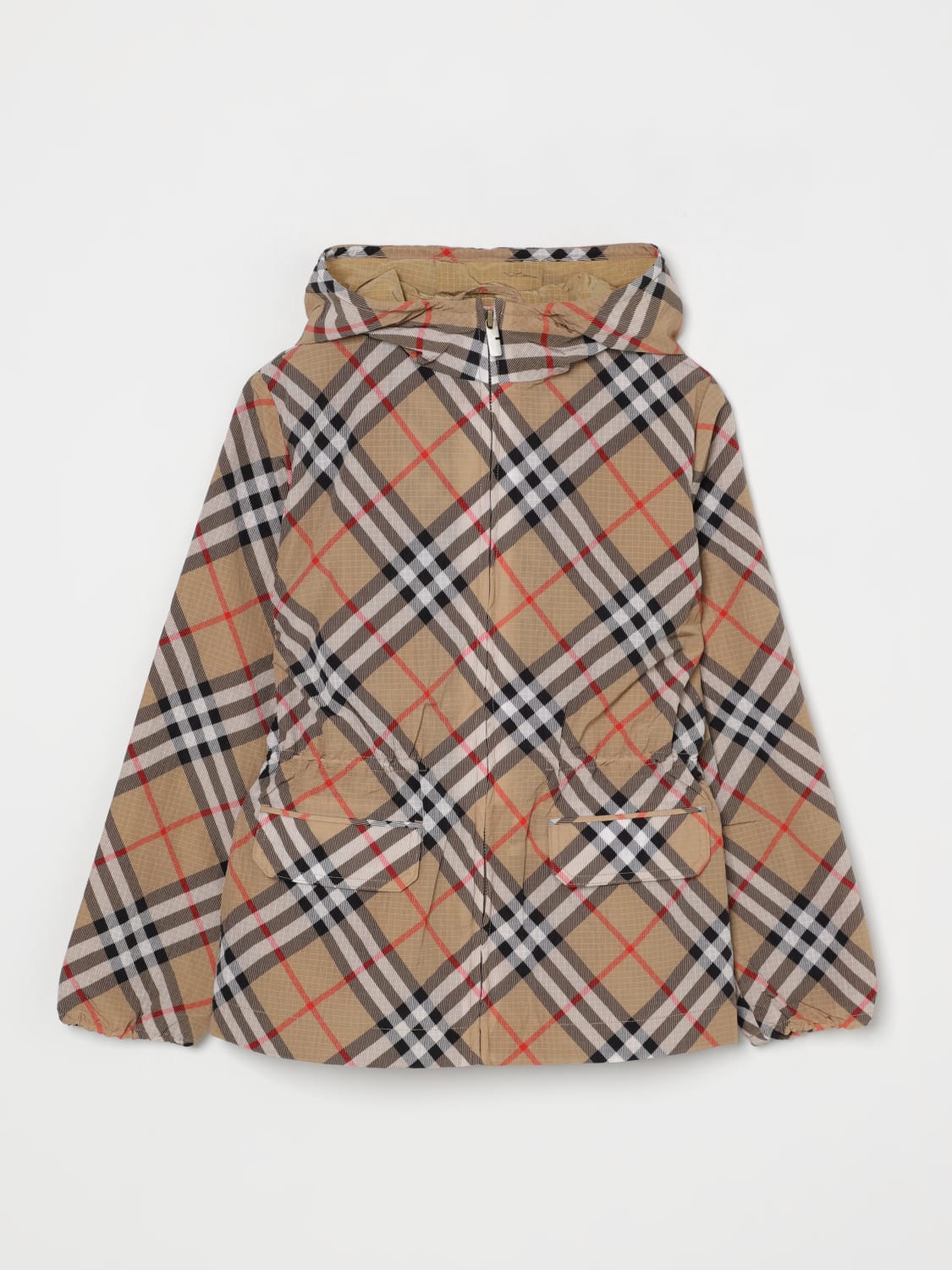 人気☆タグ付き☆BURBERRY CHILDREN】グレージャケット 140