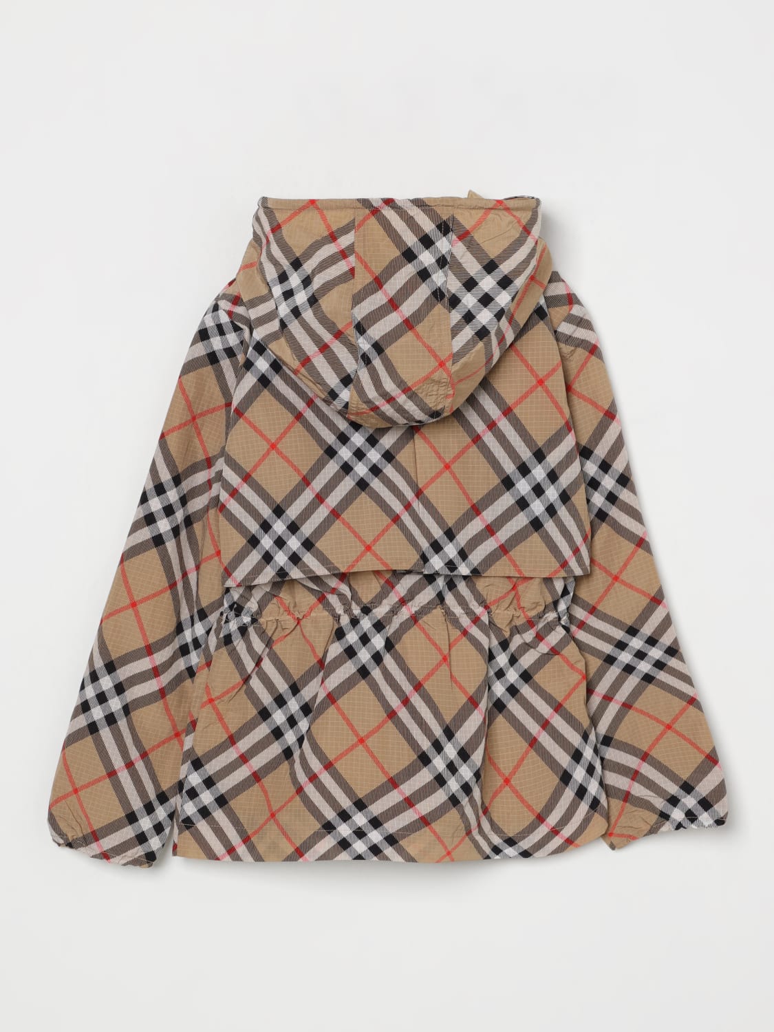 店内商品がすべてレジにて半額！！ BURBERRY: Jacket kids - Beige | Burberry jacket 8104627 ジャケット・ブルゾン