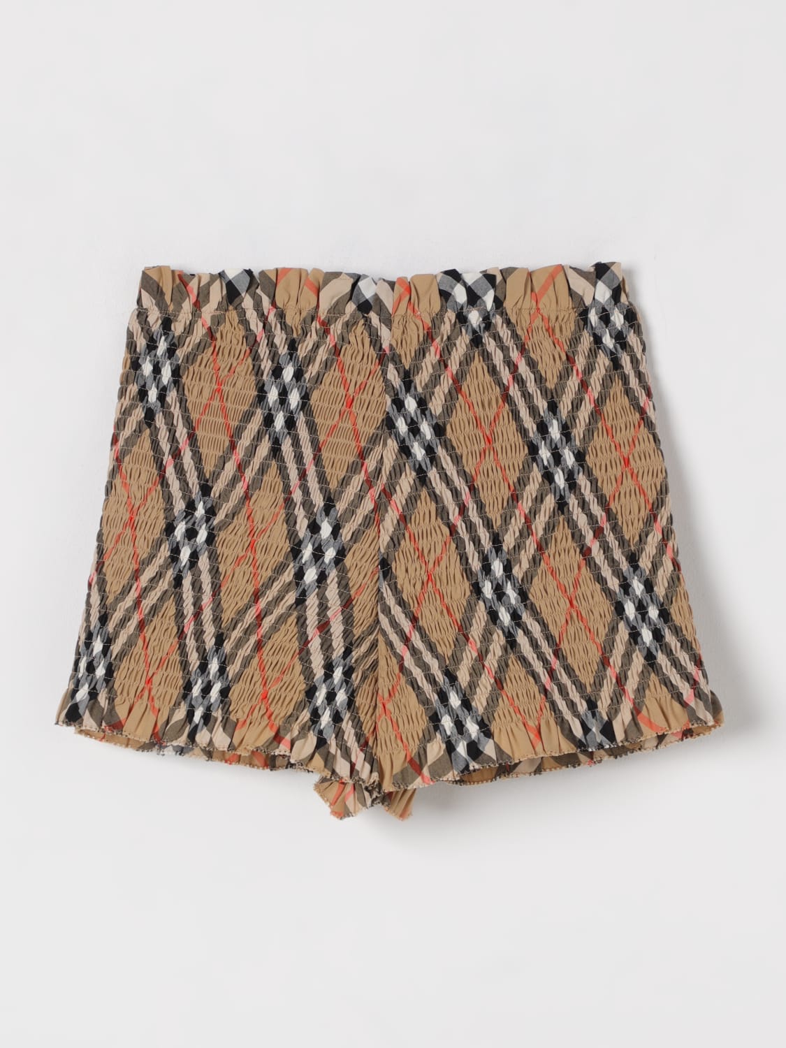 BURBERRY SHORTS: Short kids Burberry, Beige - Img 2