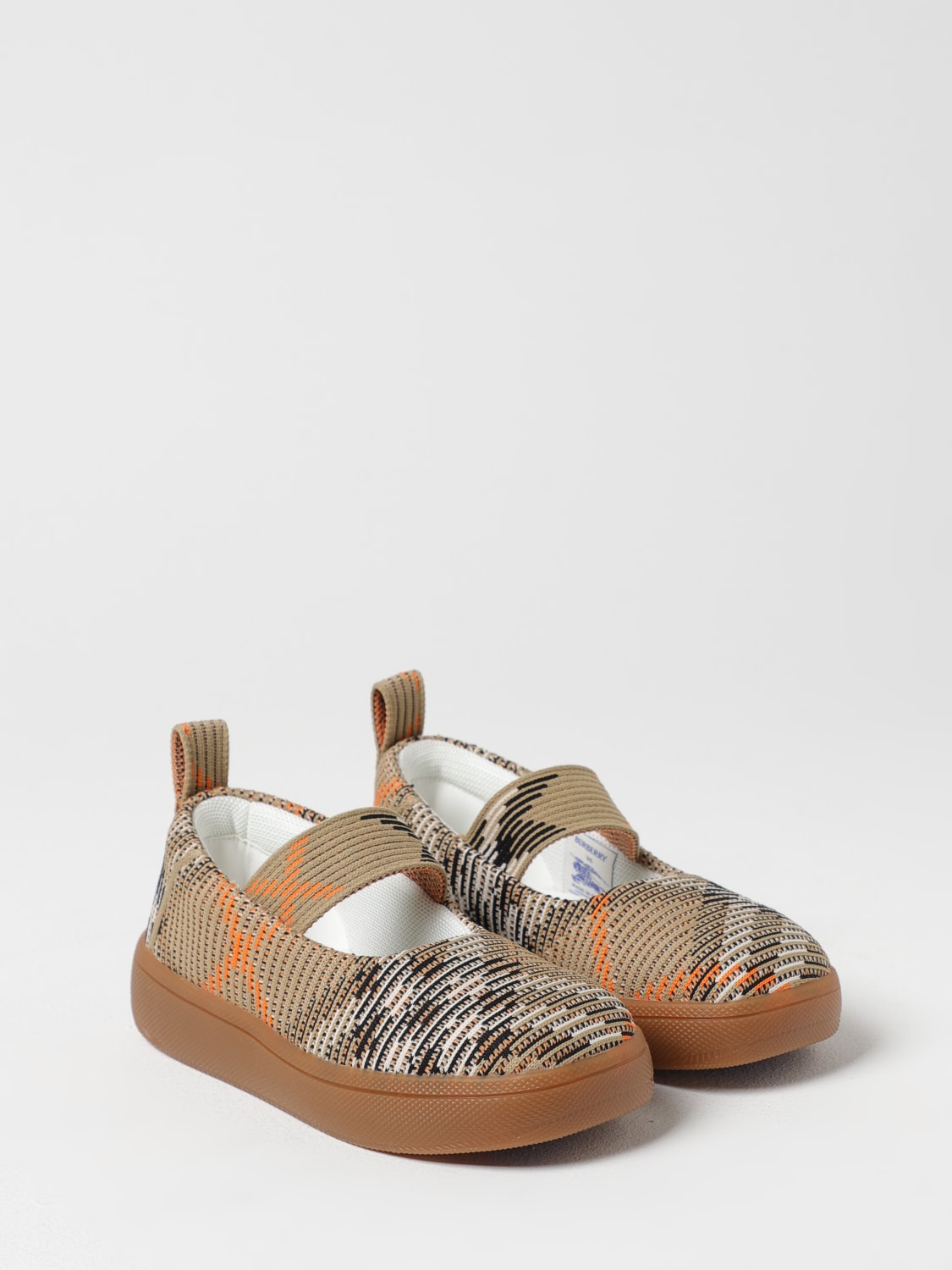 BURBERRY SHOES: Shoes kids Burberry, Beige - Img 2