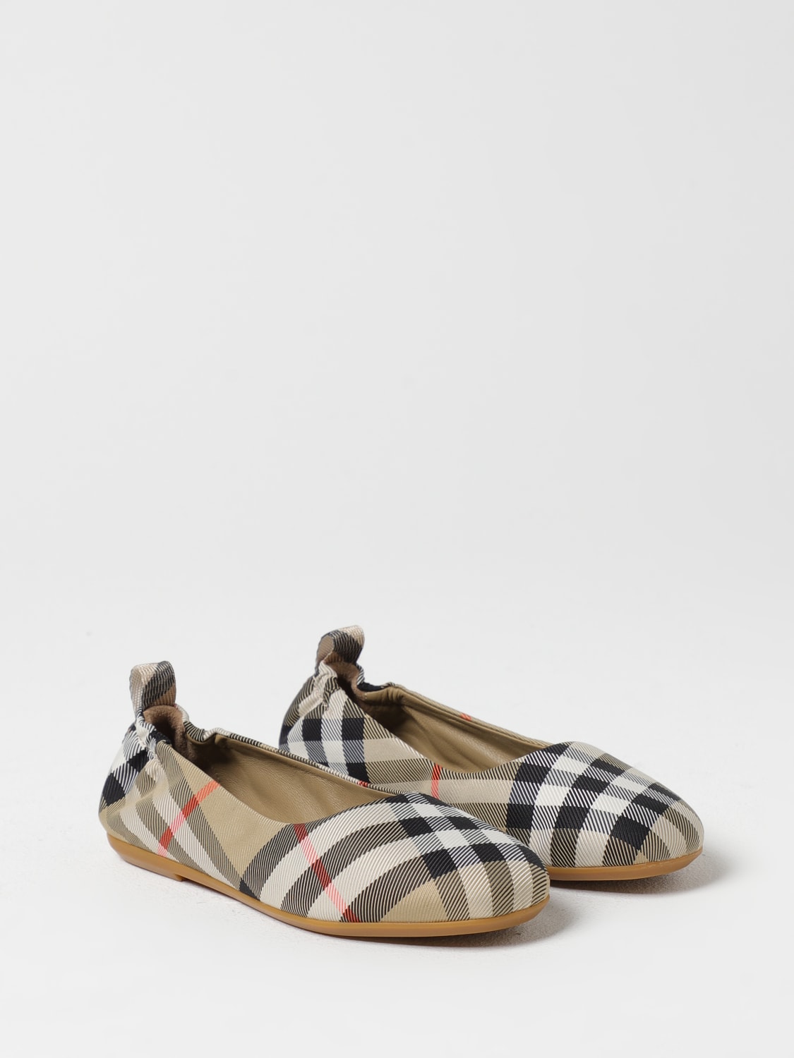 BURBERRY SHOES: Shoes kids Burberry, Beige - Img 2