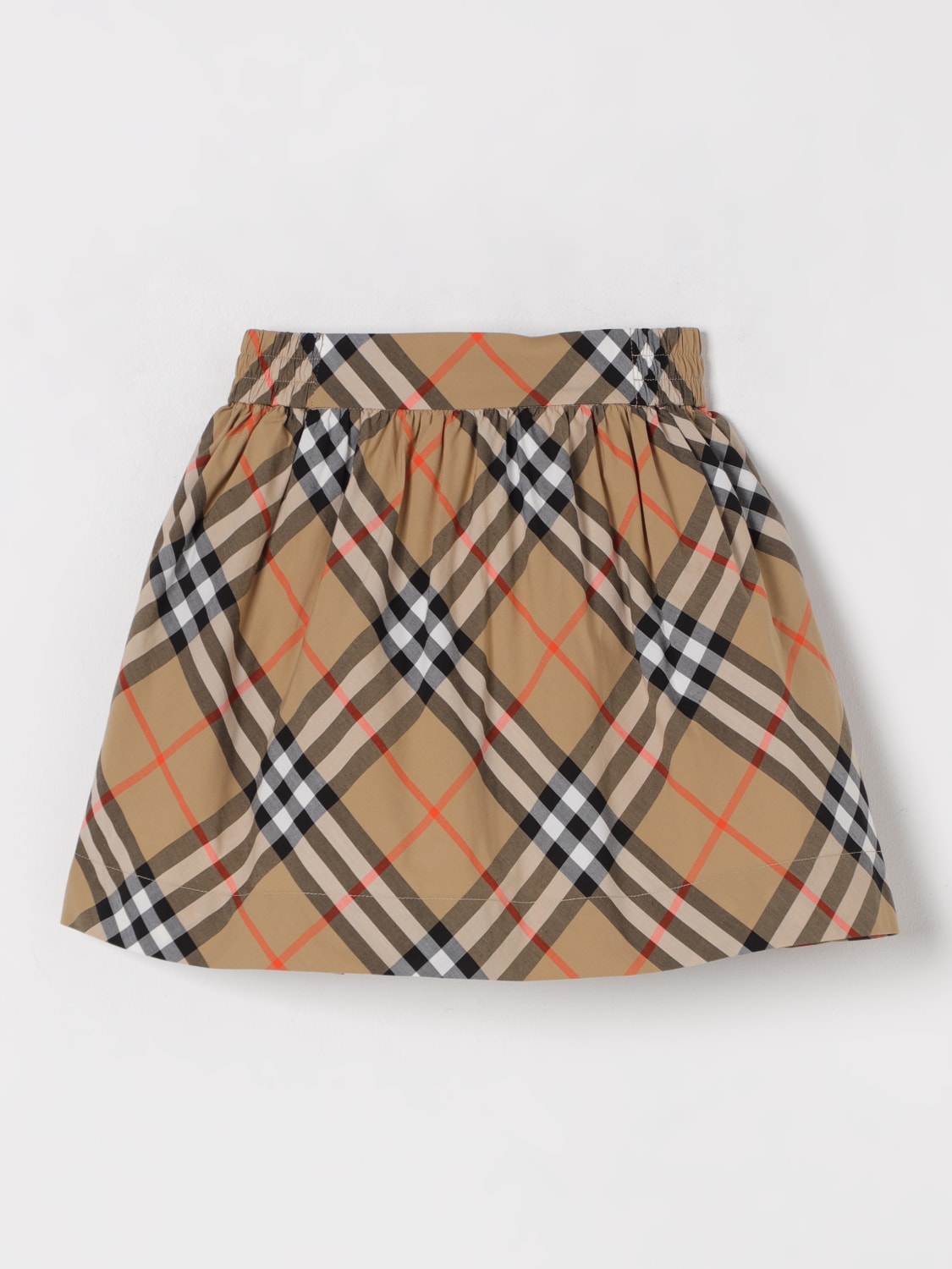 BURBERRY: Skirt kids - Beige | Burberry skirt 8096413 online