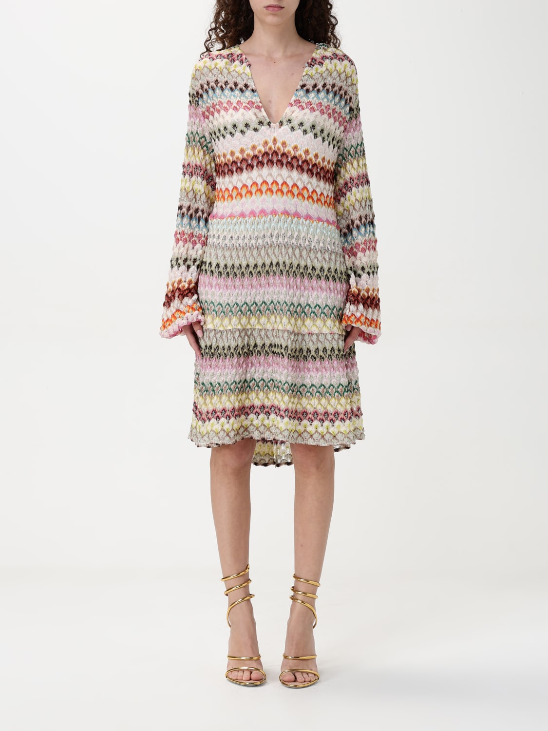 ワンピース MISSONI Woman Dress Multicolor DS25SG1SBR002H SM9KS MISSONI: Dress woman - Multicolor | Missoni dress DS25SG4I