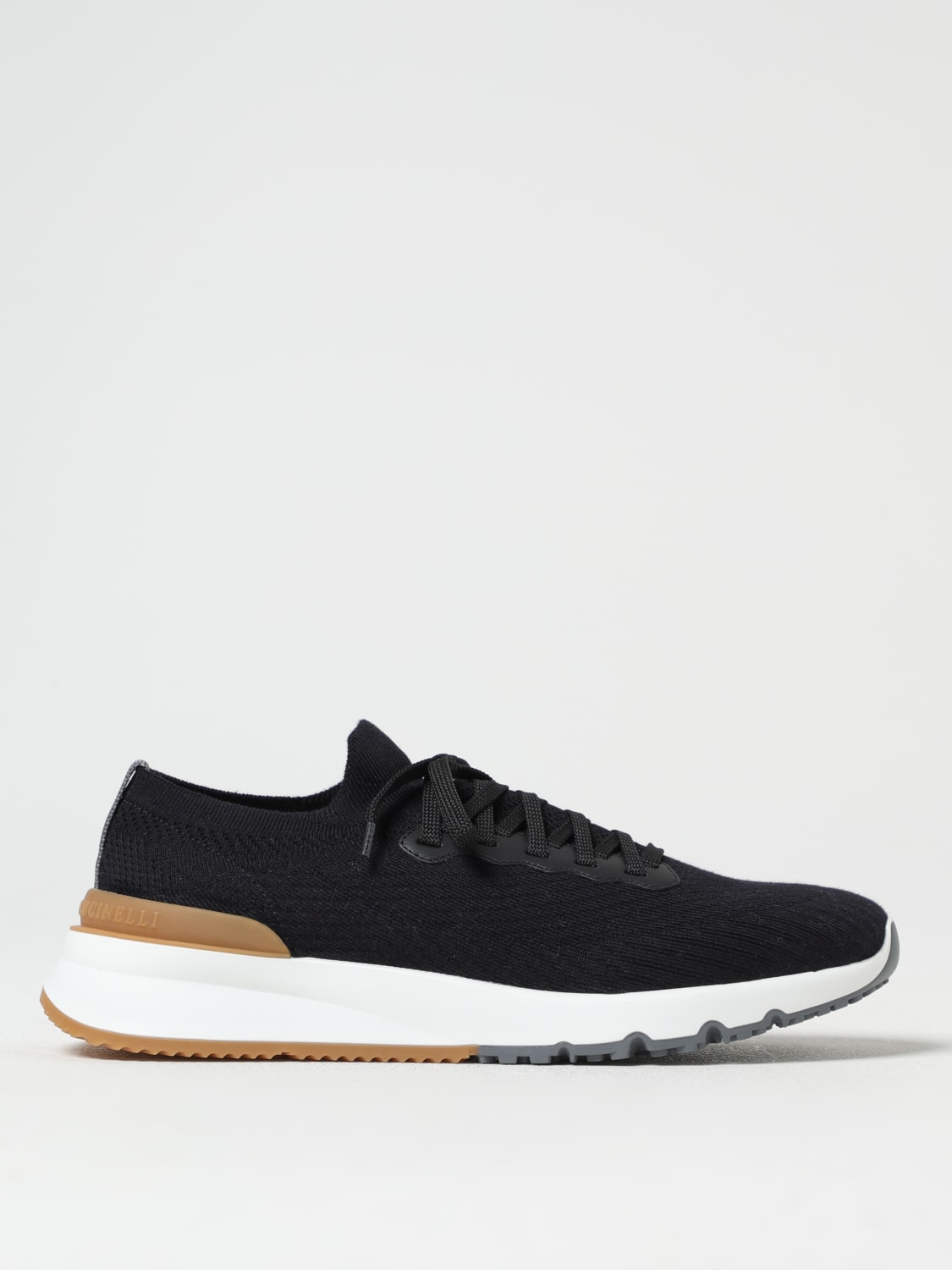 BRUNELLO CUCINELLI: Sneakers men - Black | Brunello