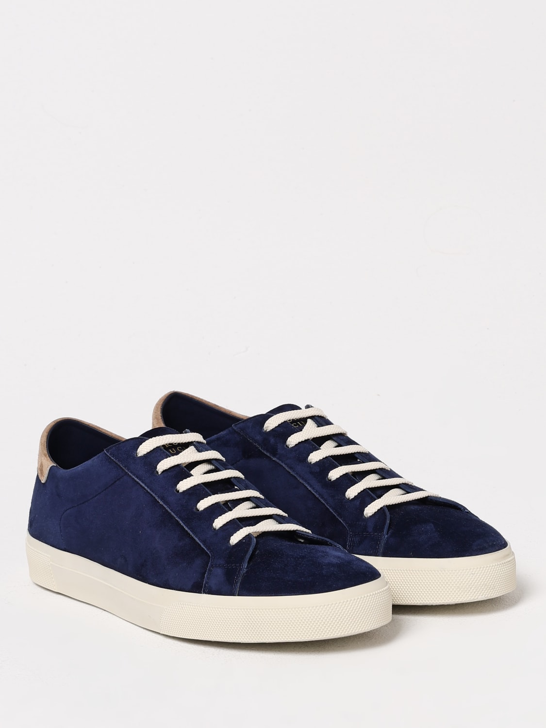 Brunello Cucinelli|SNEAKERS (MZUCHHP330 CBX77) BRUNELLO CUCINELLI: Sneakers men - Blue | Brunello Cucinelli