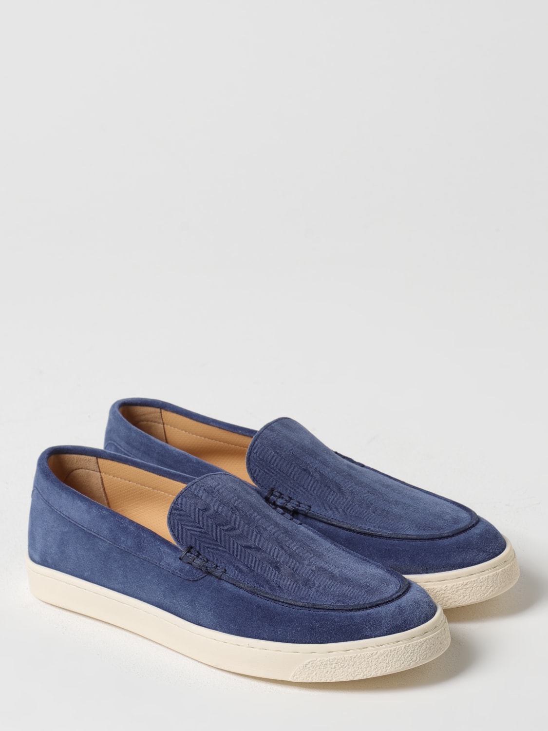 BRUNELLO CUCINELLI LOAFERS: Sneakers men Brunello Cucinelli, Blue - Img 2