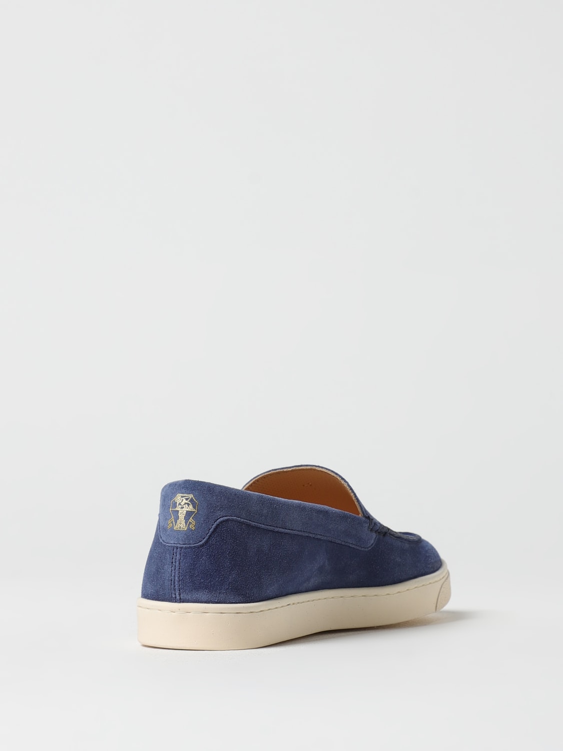 BRUNELLO CUCINELLI LOAFERS: Sneakers men Brunello Cucinelli, Blue - Img 3