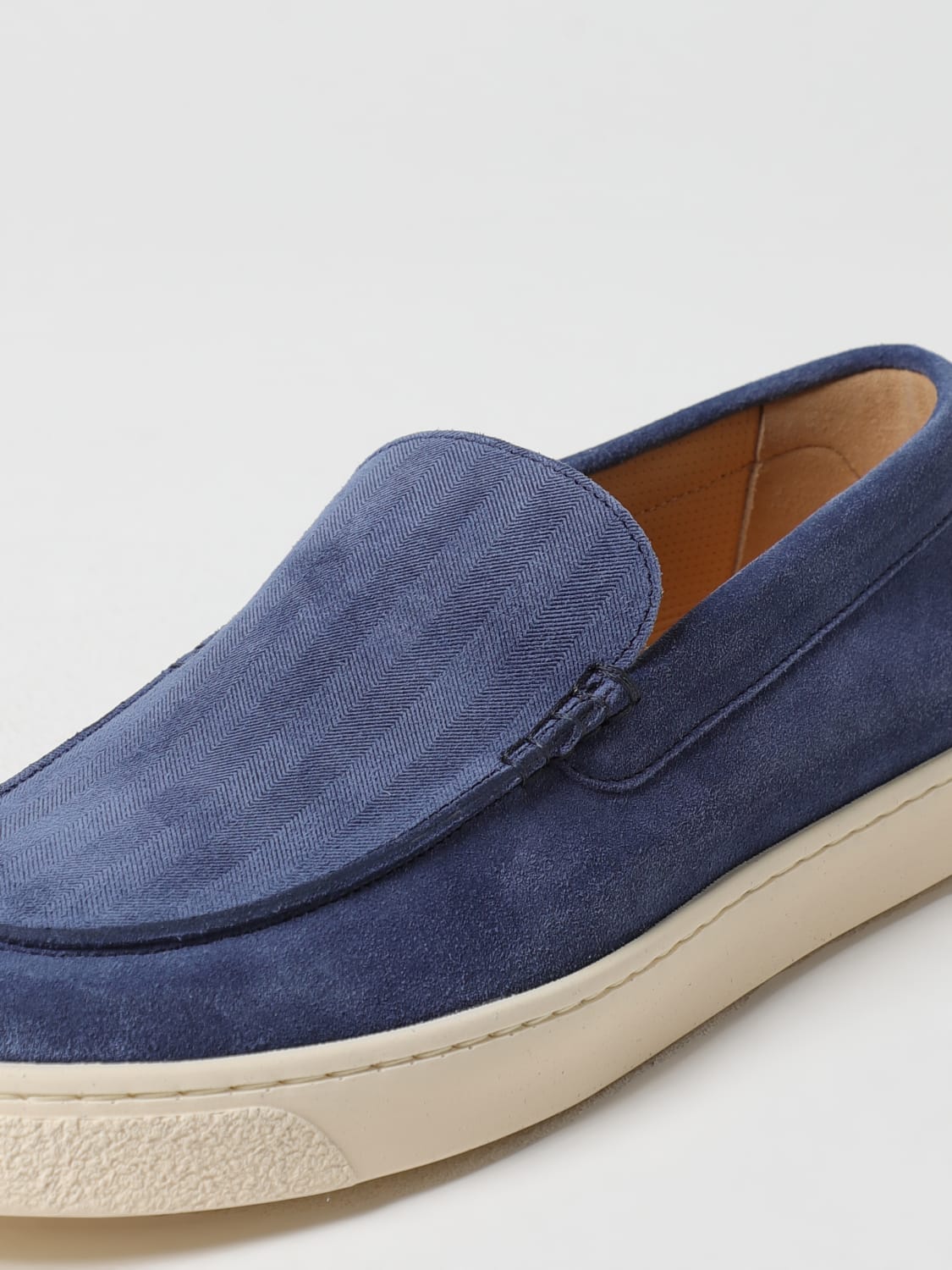 BRUNELLO CUCINELLI LOAFERS: Sneakers men Brunello Cucinelli, Blue - Img 4