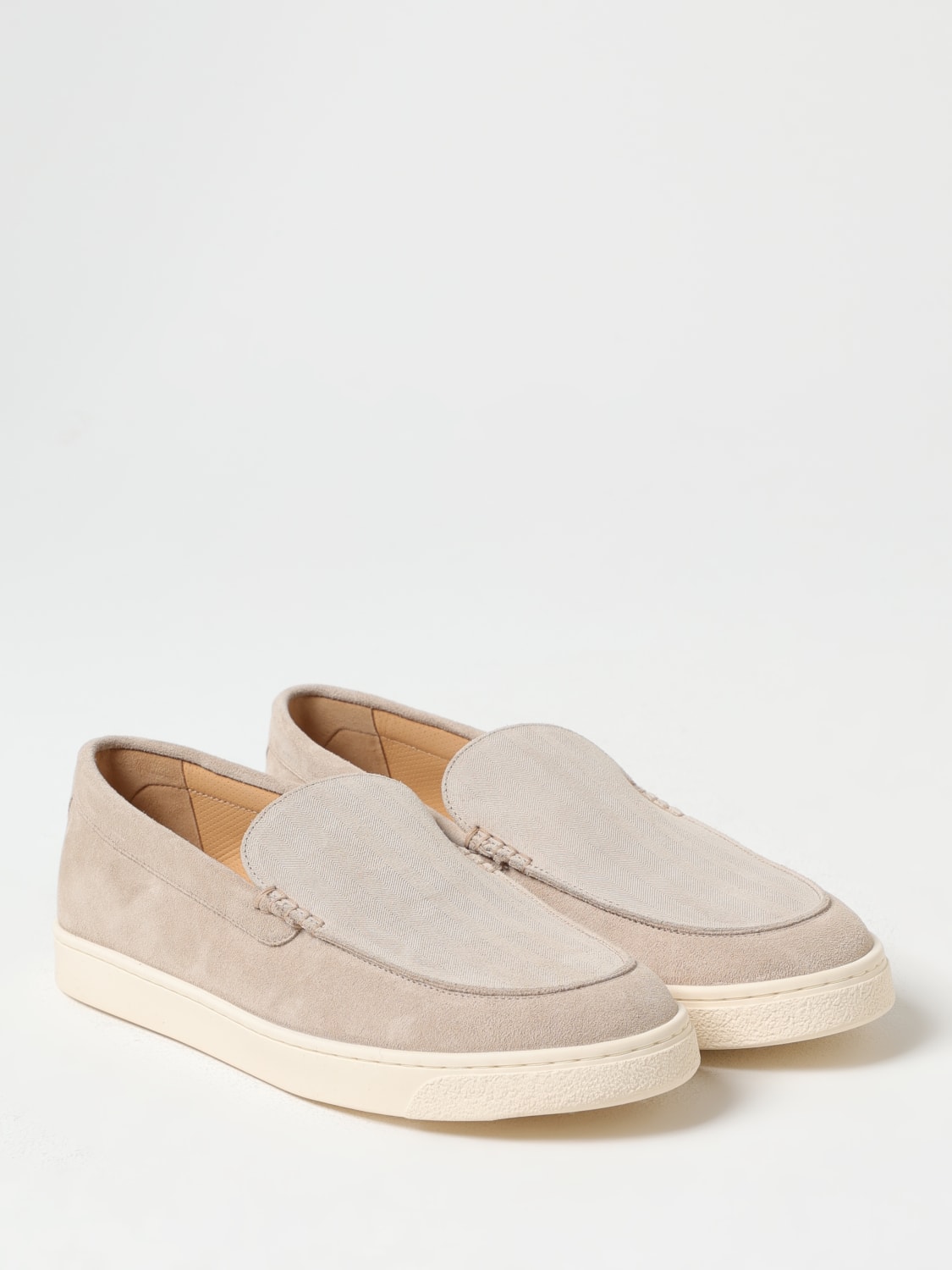 BRUNELLO CUCINELLI LOAFERS: Sneakers men Brunello Cucinelli, Beige - Img 2
