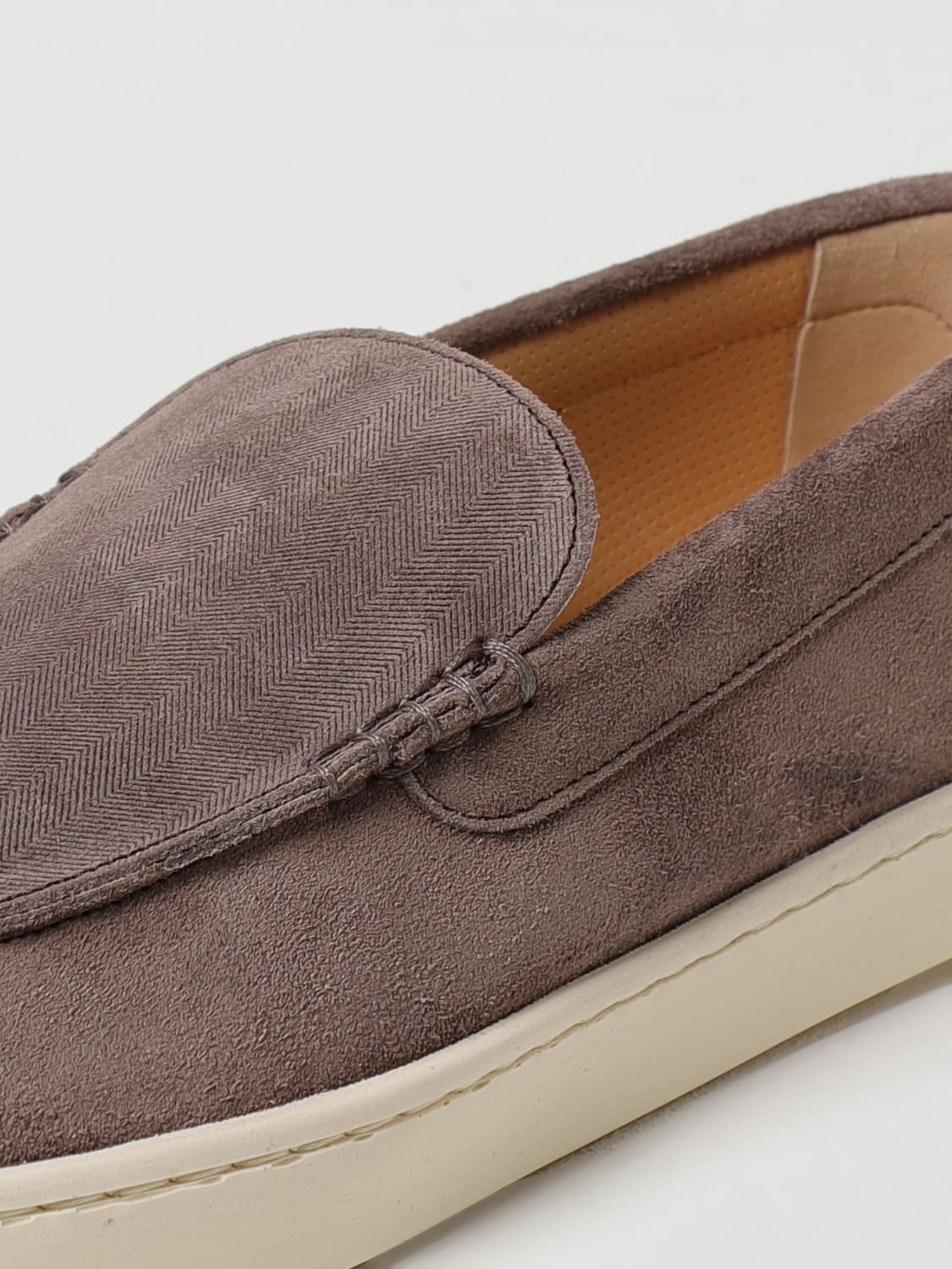BRUNELLO CUCINELLI LOAFERS: Sneakers men Brunello Cucinelli, Brown - Img 4