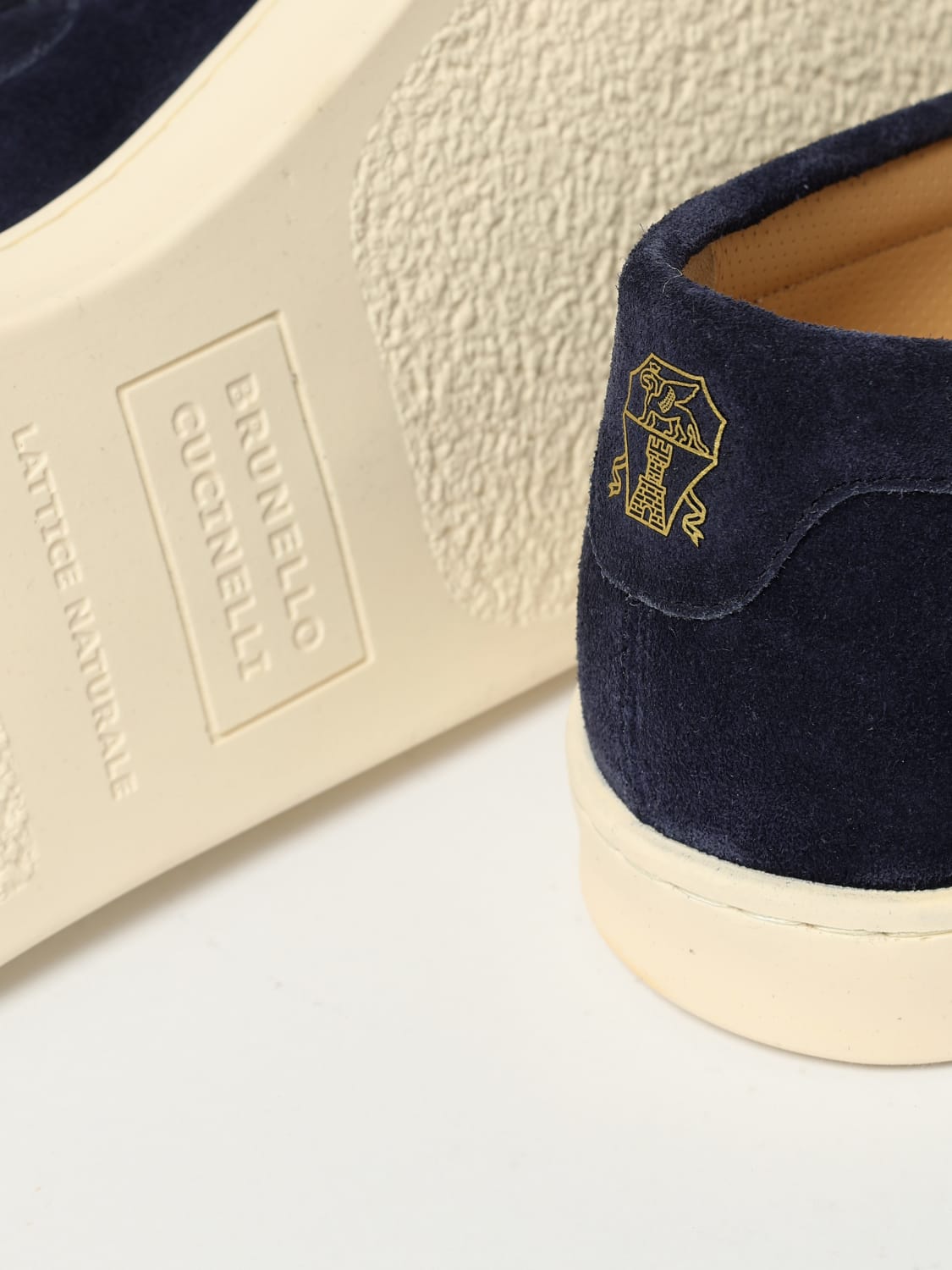 BRUNELLO CUCINELLI MOCASINES: Zapatillas hombre Brunello Cucinelli, Azul Oscuro 1 - Img 4