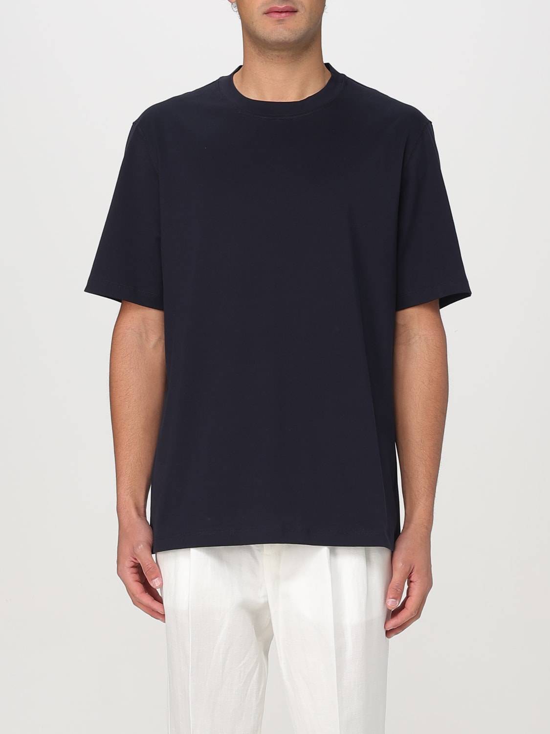 Tシャツ・カットソー BRUNELLO CUCINELLI Men T-shirt Navy M0B131308 C4425 BRUNELLO CUCINELLI: T-shirt men - Navy | Brunello Cucinelli
