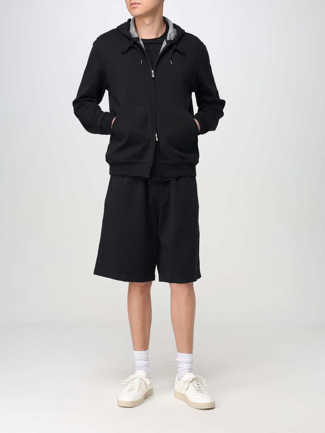 BRUNELLO CUCINELLI SWEATSHIRT: Sweatshirt men Brunello Cucinelli, Black - Img 2