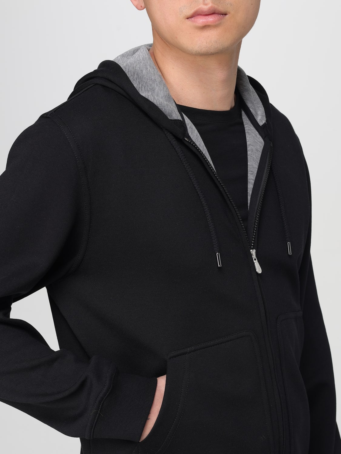 BRUNELLO CUCINELLI SWEATSHIRT: Sweatshirt men Brunello Cucinelli, Black - Img 5