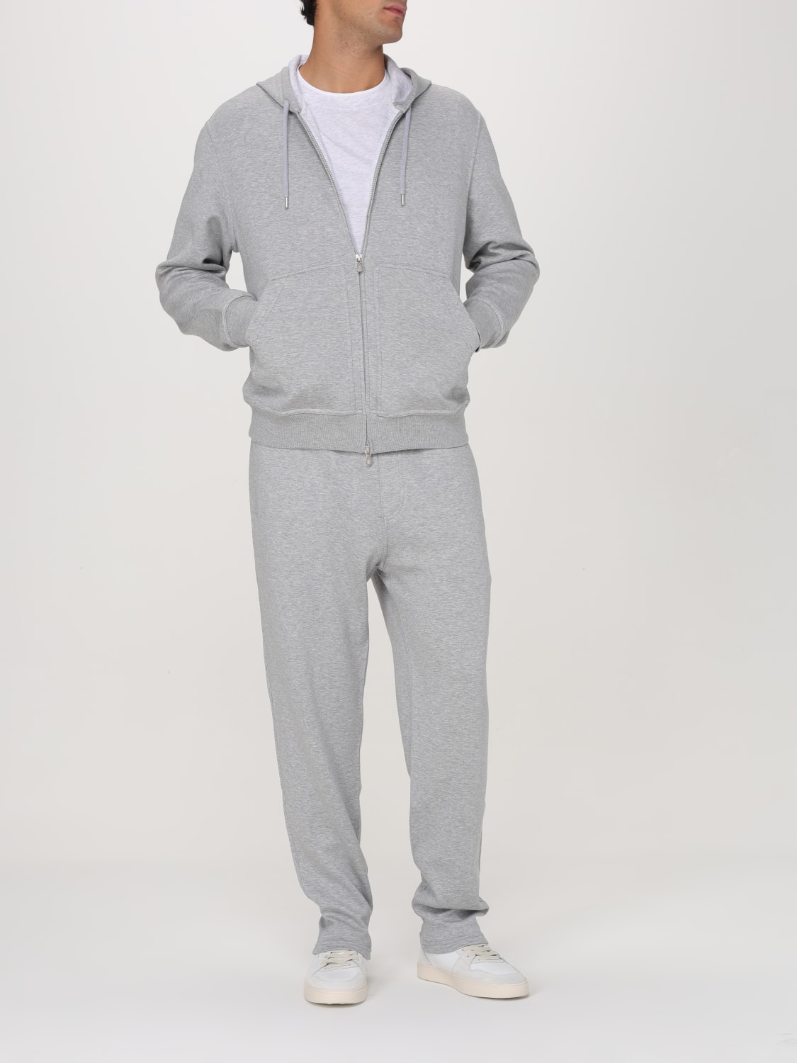 BRUNELLO CUCINELLI SWEATSHIRT: Sweatshirt men Brunello Cucinelli, Grey - Img 2