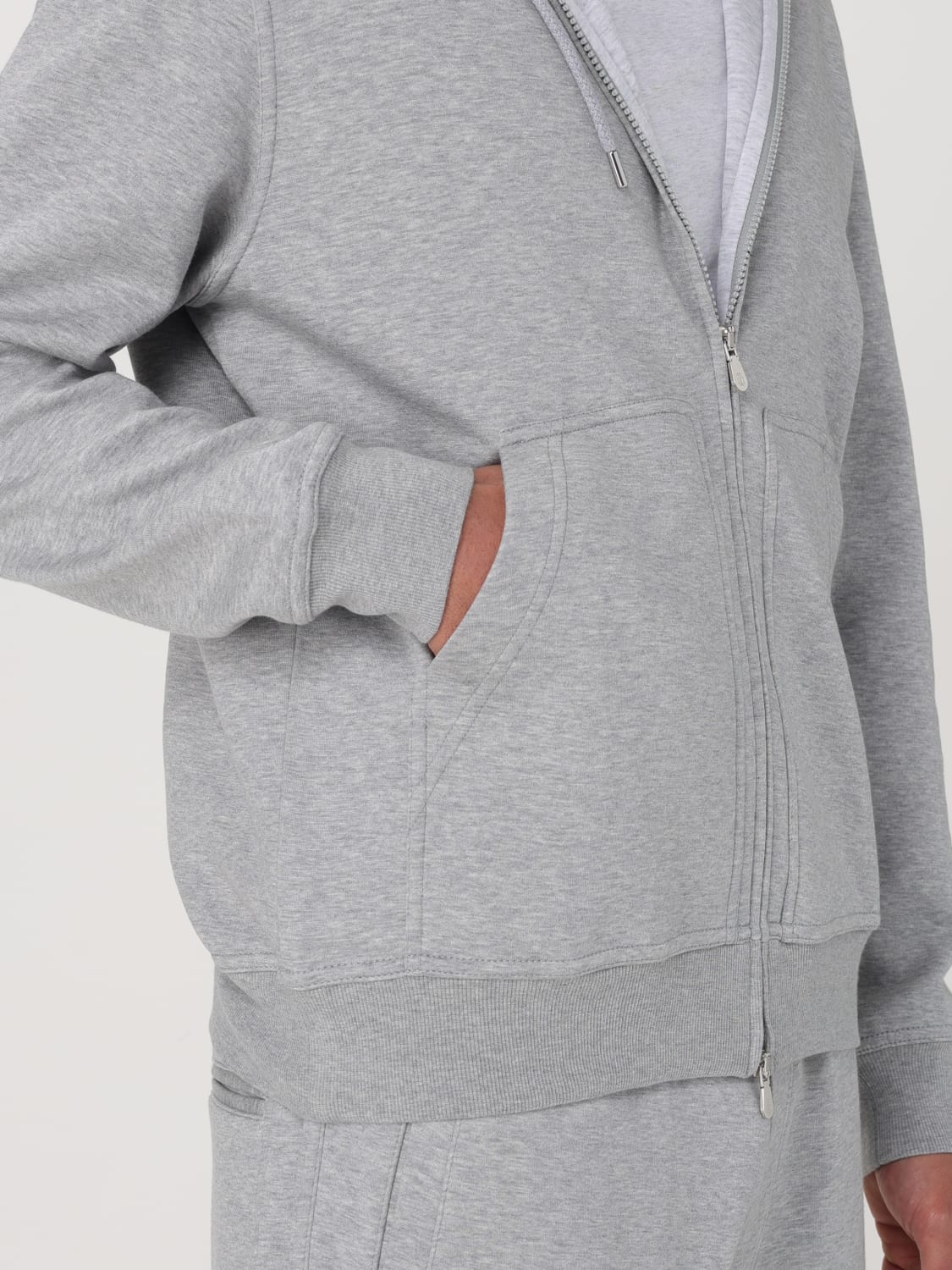BRUNELLO CUCINELLI SWEATSHIRT: Sweatshirt men Brunello Cucinelli, Grey - Img 5